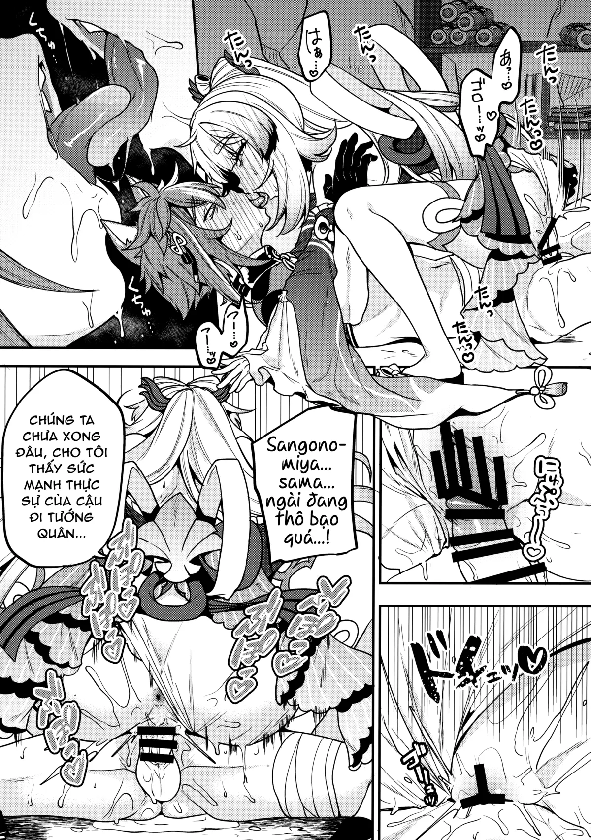 HentaiVN.net - Ảnh 25 - Ngài Sagonomiya! [Sangonomiya-sama!] - Đi đái cũng phải rủ đồng bọn...