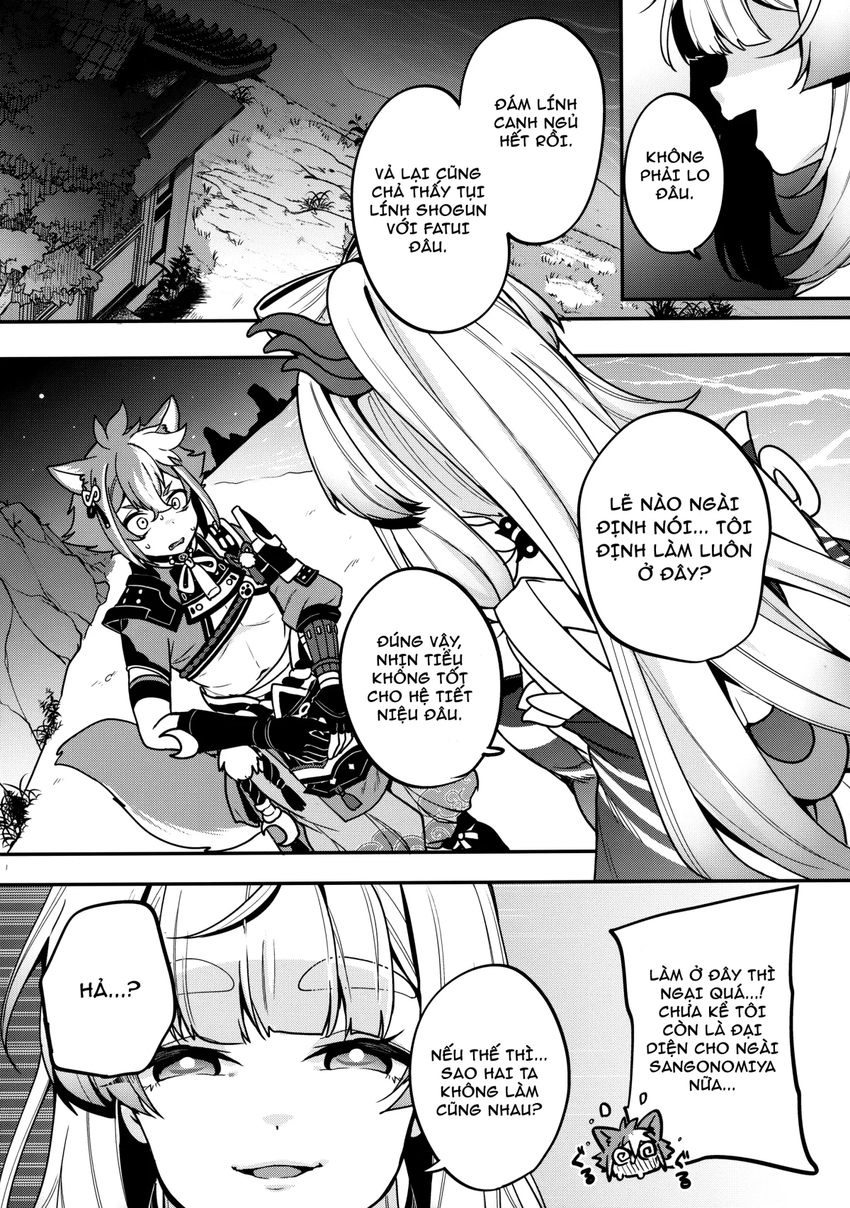 HentaiVN.net - Ảnh 8 - Ngài Sagonomiya! [Sangonomiya-sama!] - Đi đái cũng phải rủ đồng bọn...