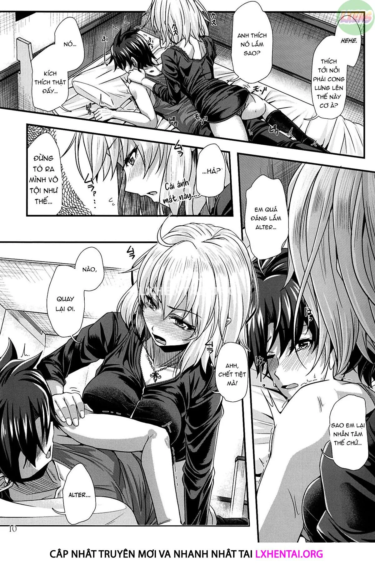 HentaiVN.net - Ảnh 12 - Jeanne Alter Wants To Have Sex! [Jeanne Alter Wa H Ga Shitai!] - Oneshot