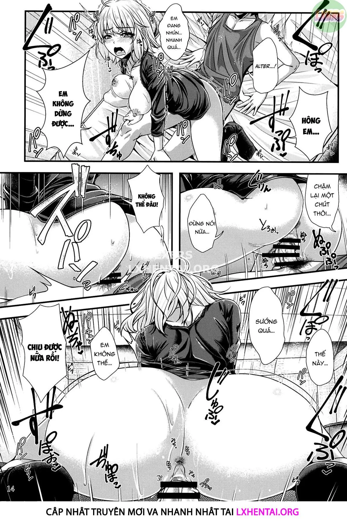 HentaiVN.net - Ảnh 16 - Jeanne Alter Wants To Have Sex! [Jeanne Alter Wa H Ga Shitai!] - Oneshot