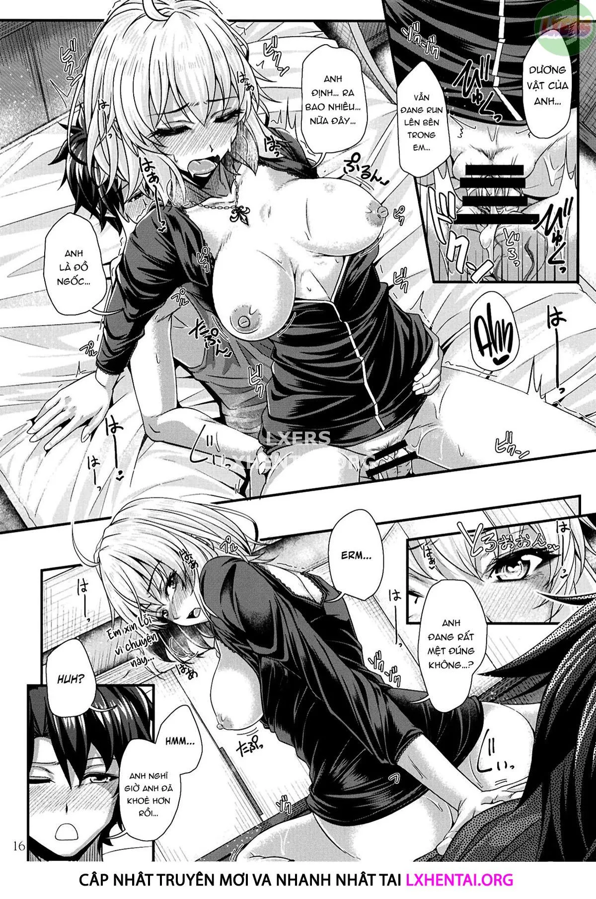 HentaiVN.net - Ảnh 18 - Jeanne Alter Wants To Have Sex! [Jeanne Alter Wa H Ga Shitai!] - Oneshot