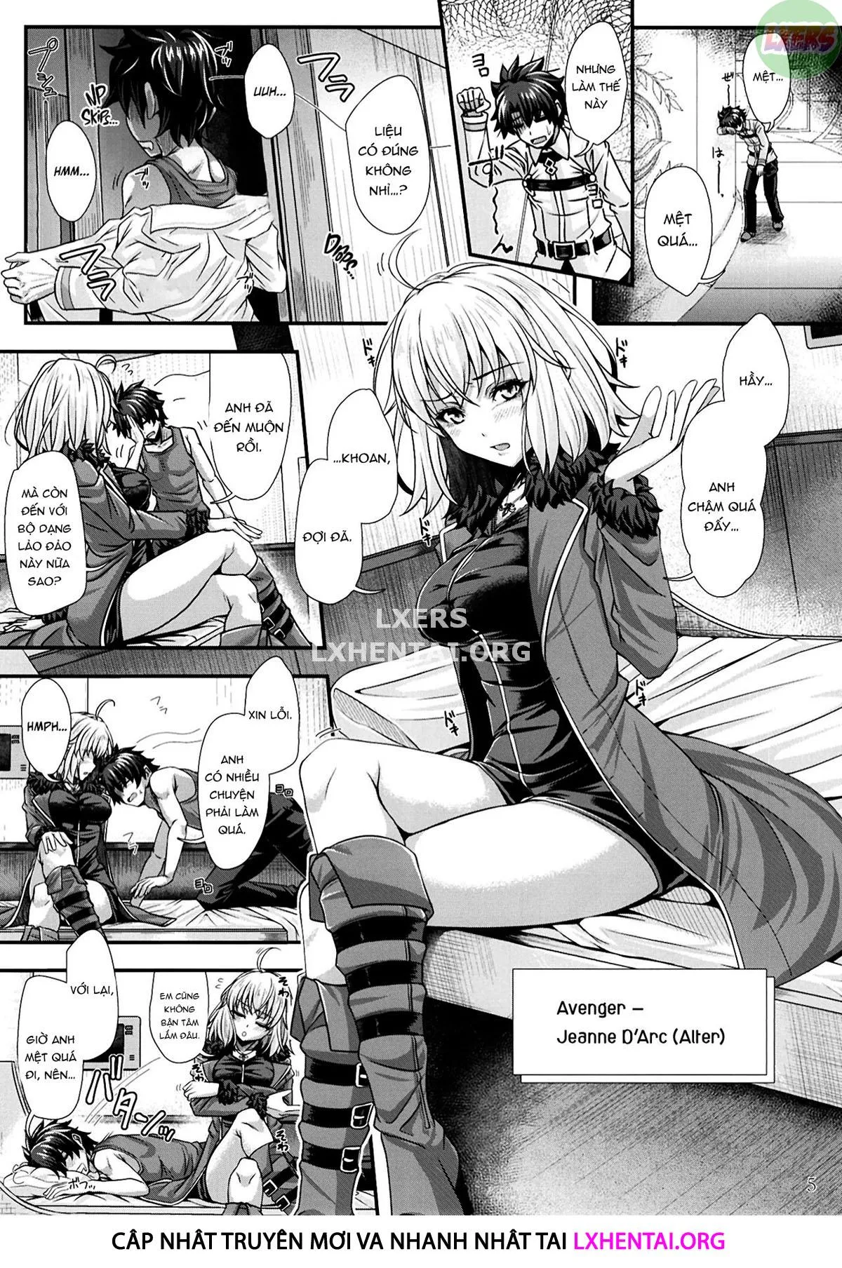 HentaiVN.net - Ảnh 7 - Jeanne Alter Wants To Have Sex! [Jeanne Alter Wa H Ga Shitai!] - Oneshot