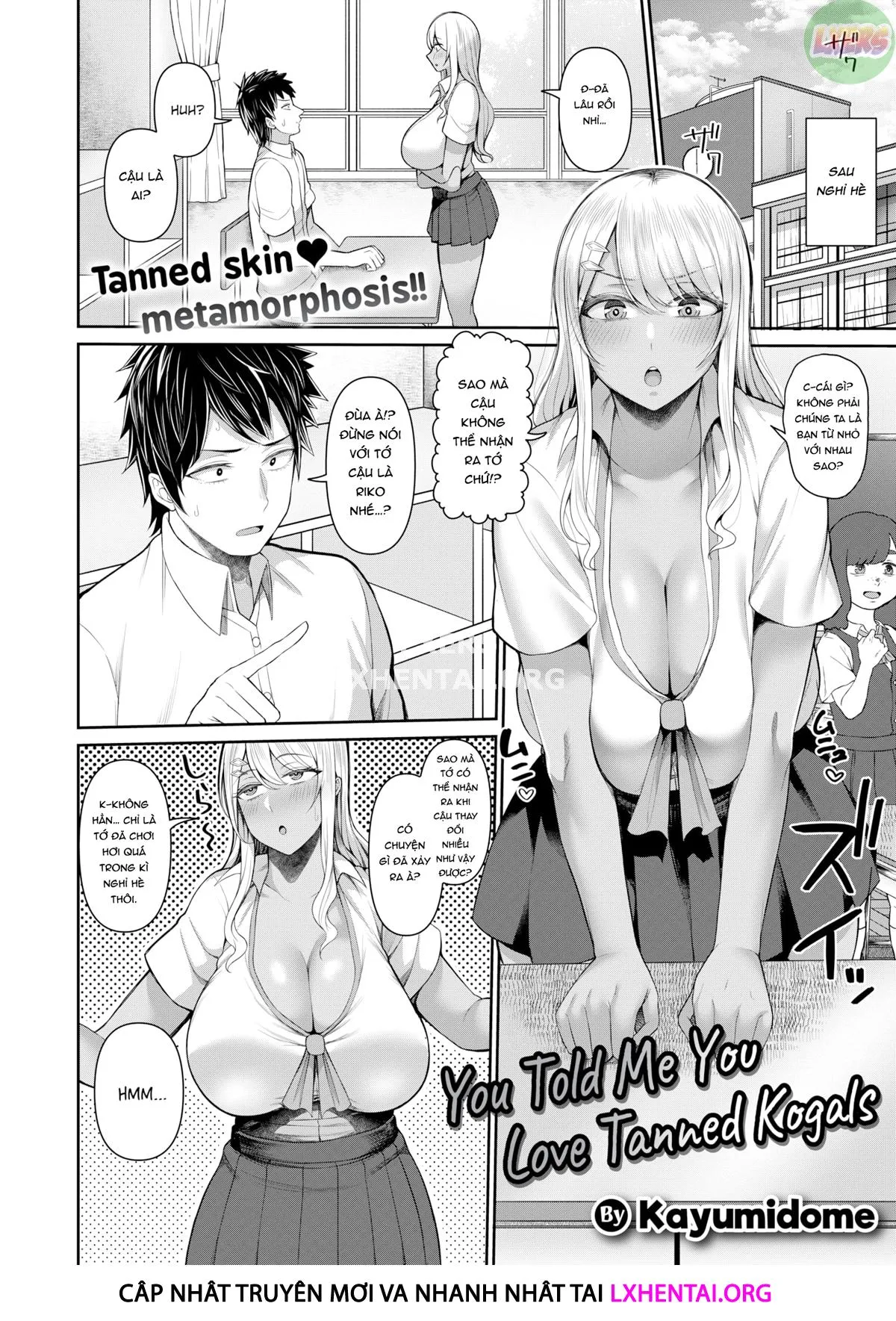 HentaiVN.net - Ảnh 5 - Yêu màng Kogals da ngăm - Oneshot