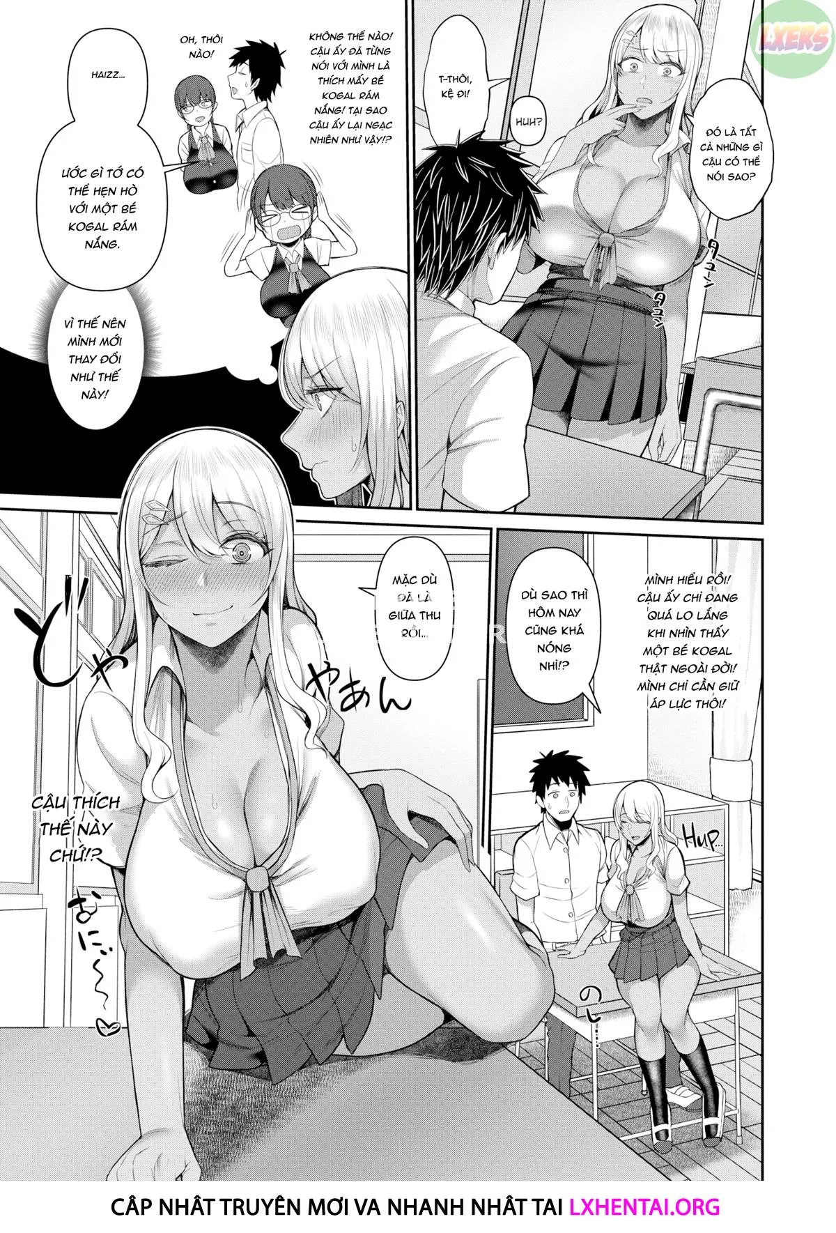 HentaiVN.net - Ảnh 6 - Yêu màng Kogals da ngăm - Oneshot