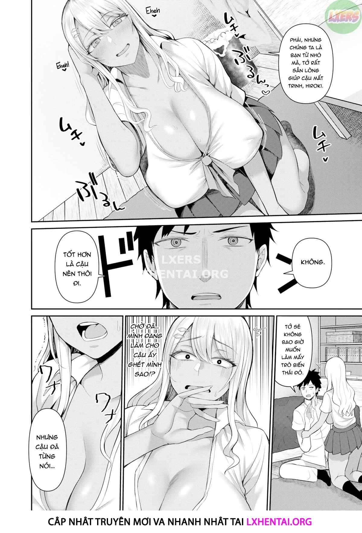 HentaiVN.net - Ảnh 9 - Yêu màng Kogals da ngăm - Oneshot