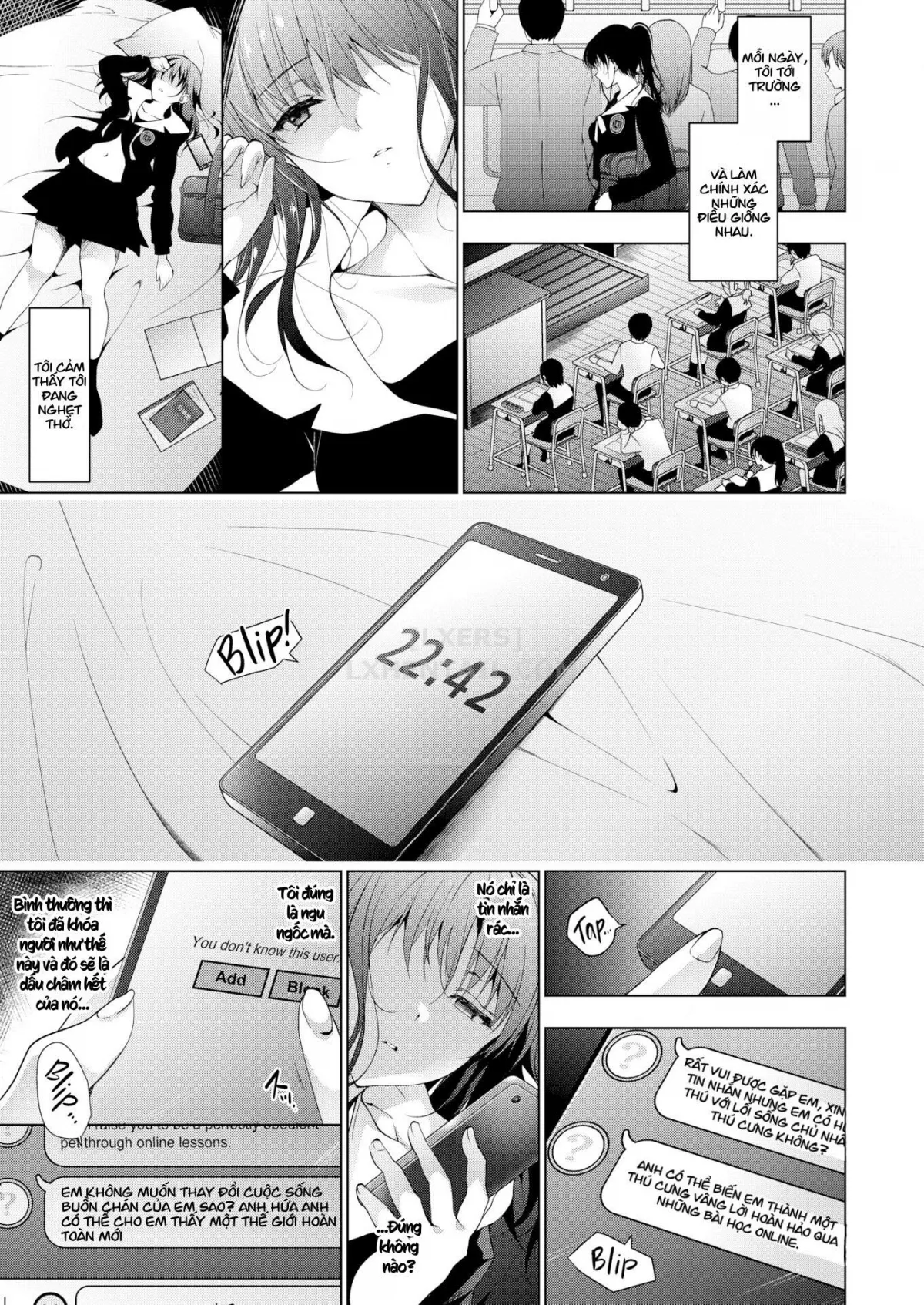 HentaiVN.net - Ảnh 8 - Huấn luyện qua màn hình - Oneshot