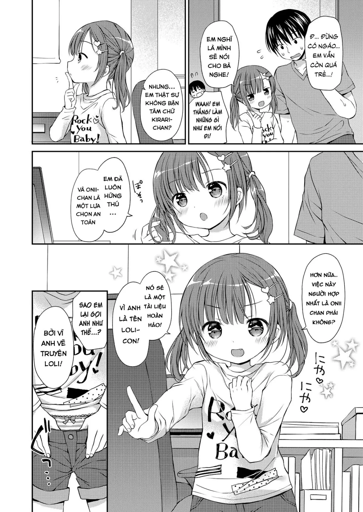 HentaiVN.net - Ảnh 4 - Bé loli dám gạ Onii-chan và cái kết [KawaErorikko ni Aorarete ; Getting Riled Up By A Cute-Erotic-Loli] - Bắt đầu