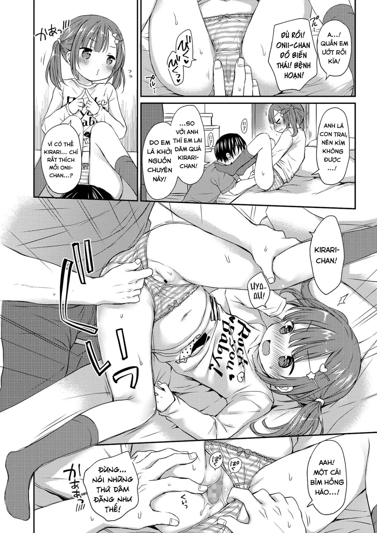 HentaiVN.net - Ảnh 8 - Bé loli dám gạ Onii-chan và cái kết [KawaErorikko ni Aorarete ; Getting Riled Up By A Cute-Erotic-Loli] - Bắt đầu