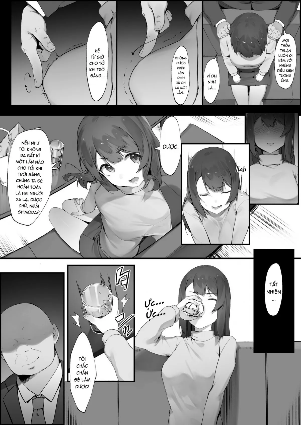 HentaiVN.net - Ảnh 19 - Khi bạn vượt quá giới hạn của 1 nhân viên tiếp rượu [Karui Kimochi de Kyabajou ni Natta Kekka ; When You Start Working as a Hostess Without Setting Boundaries] - Oneshot