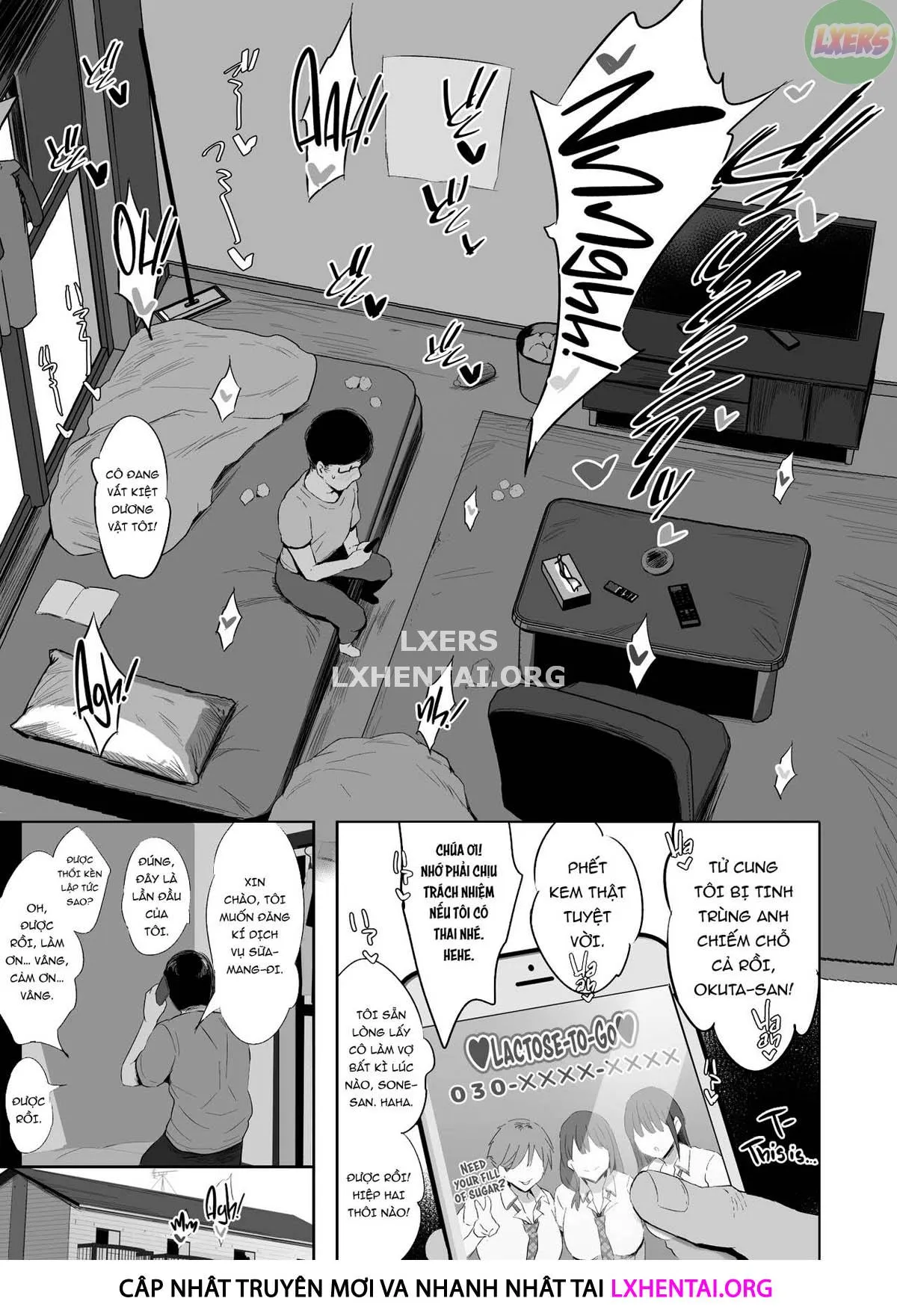 HentaiVN.net - Ảnh 15 - In Need Of Tits? [Oppai Taritemasu Ka?] - Oneshot