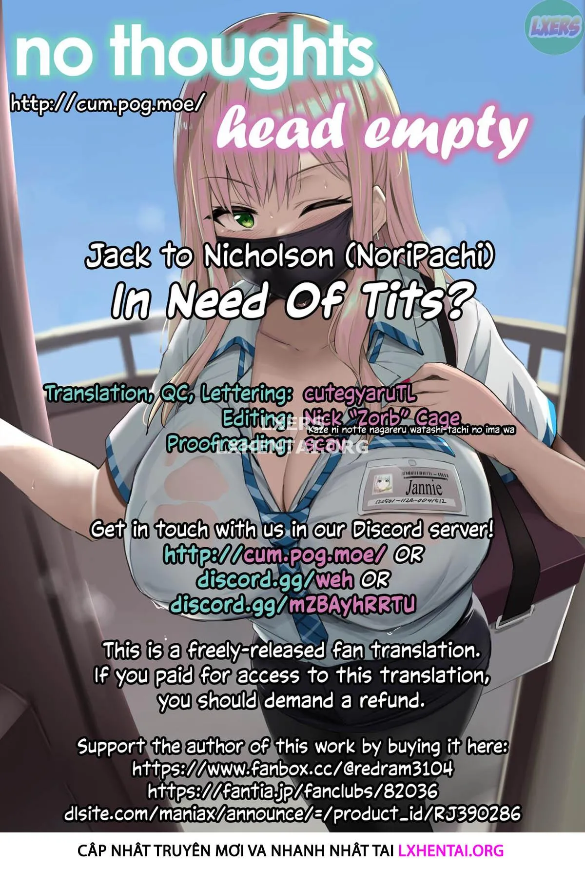 HentaiVN.net - Ảnh 47 - In Need Of Tits? [Oppai Taritemasu Ka?] - Oneshot