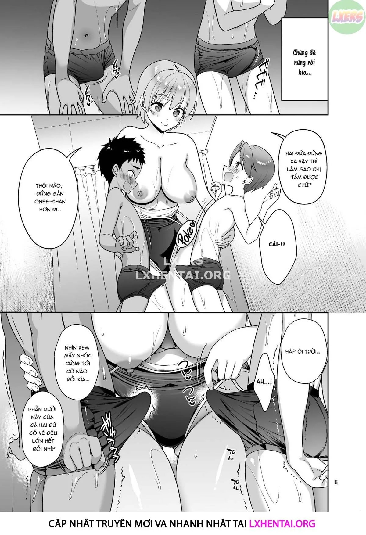 HentaiVN.net - Ảnh 11 - The Wild Sex I Had With My Nephews [Oikko-Tachi To Dochakuso Sex Shita Hanashi] - Oneshot