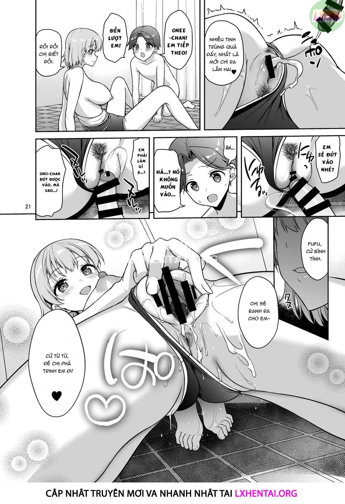 HentaiVN.net - Ảnh 24 - The Wild Sex I Had With My Nephews [Oikko-Tachi To Dochakuso Sex Shita Hanashi] - Oneshot