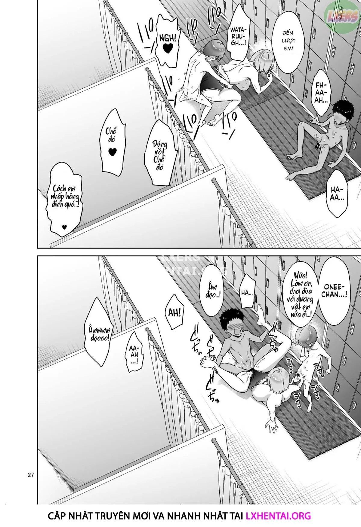 HentaiVN.net - Ảnh 30 - The Wild Sex I Had With My Nephews [Oikko-Tachi To Dochakuso Sex Shita Hanashi] - Oneshot