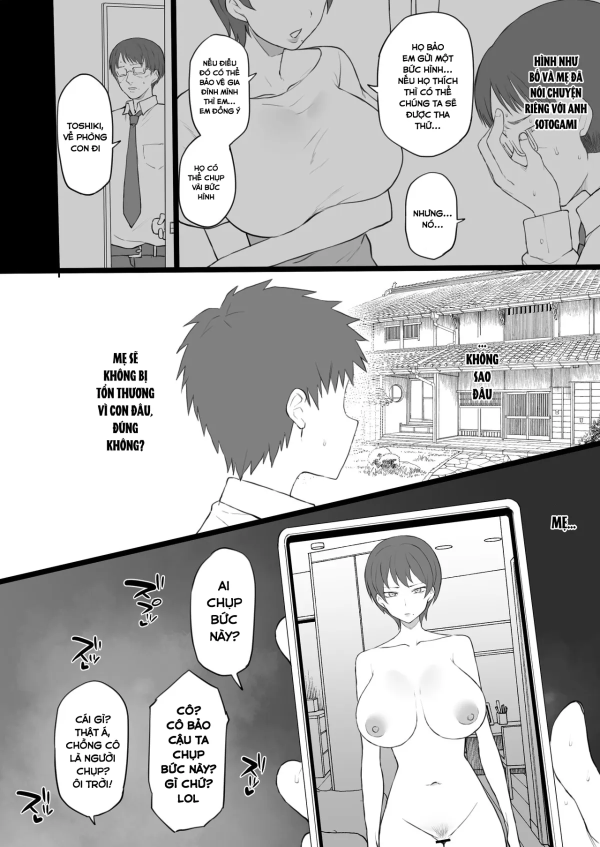 HentaiVN.net - Ảnh 8 - Dorei Gazoku [奴隷家族版] - Chap 1