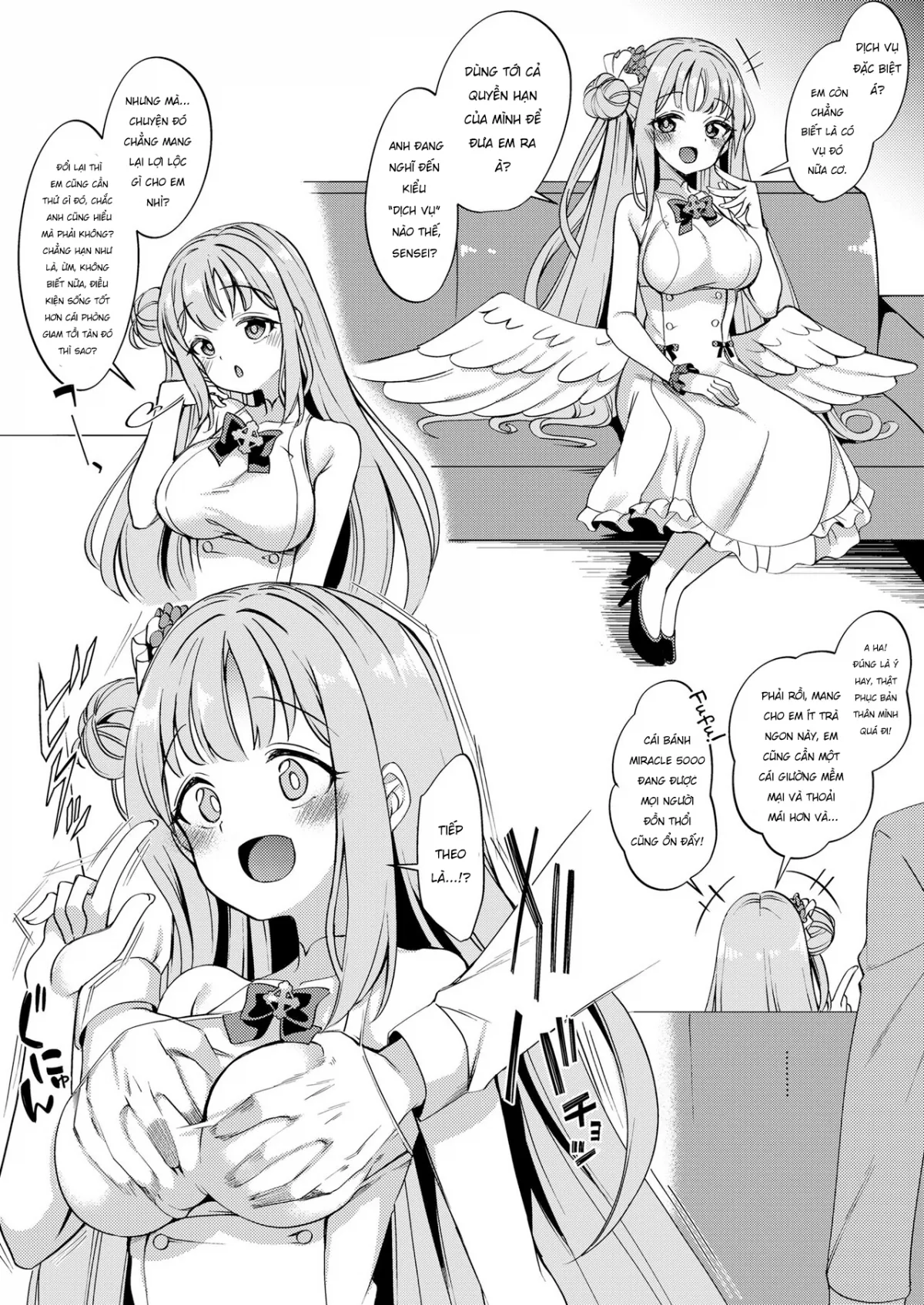 HentaiVN.net - Ảnh 3 - SCHALE Tokubetsu Houshi Gakari Mika Hen (Blue Archive) [SCHALE Tokubetsu Houshi Gakari Mika Hen; シャーレ特別奉仕係ミカ編] - Oneshot