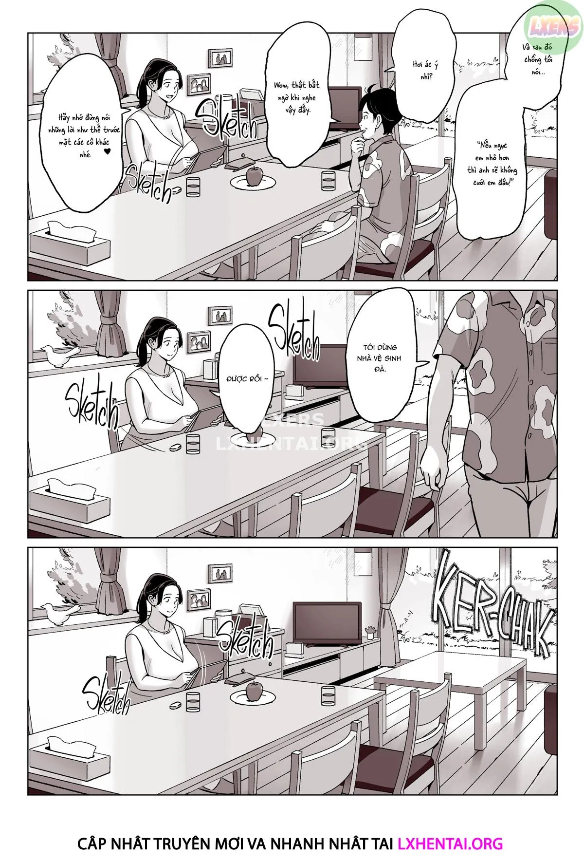 HentaiVN.net - Ảnh 20 - Bakunyuu Oyako O Kakushidori Shita Kekka… - Oneshot