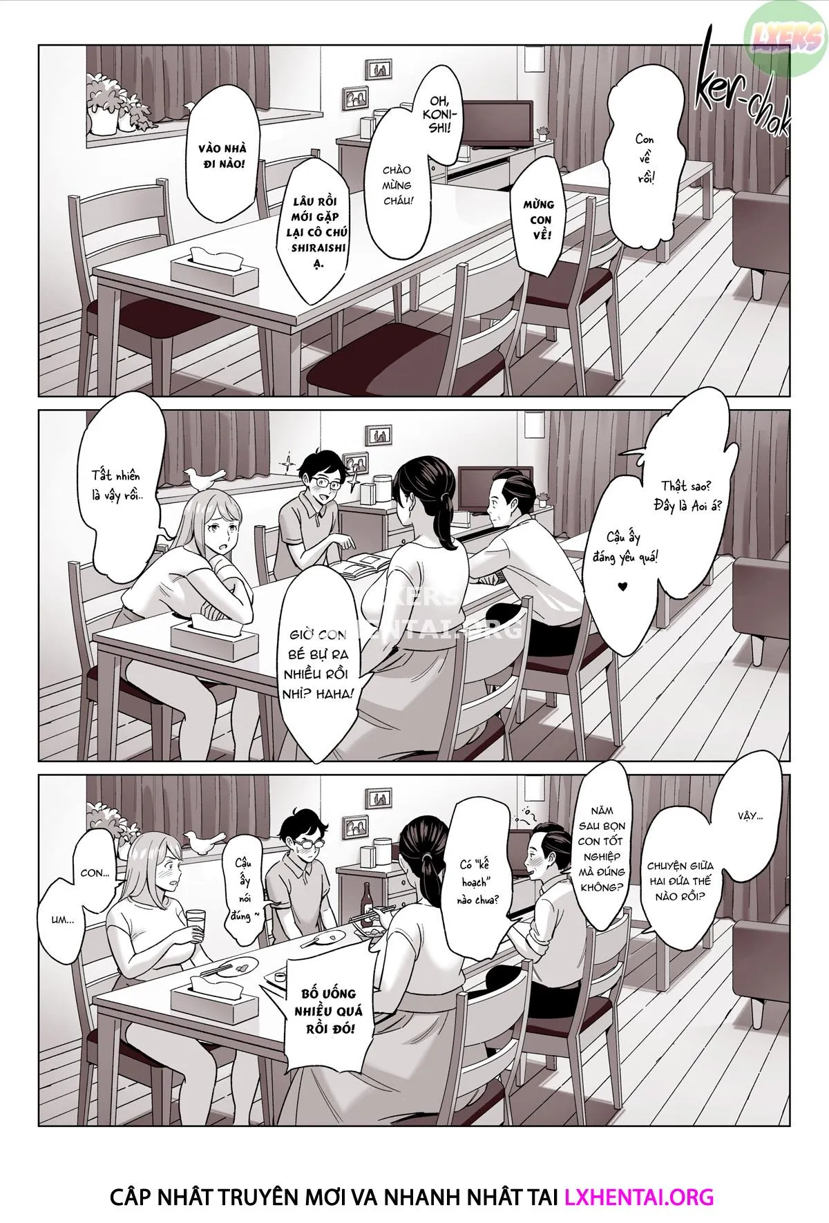 HentaiVN.net - Ảnh 40 - Bakunyuu Oyako O Kakushidori Shita Kekka… - Oneshot