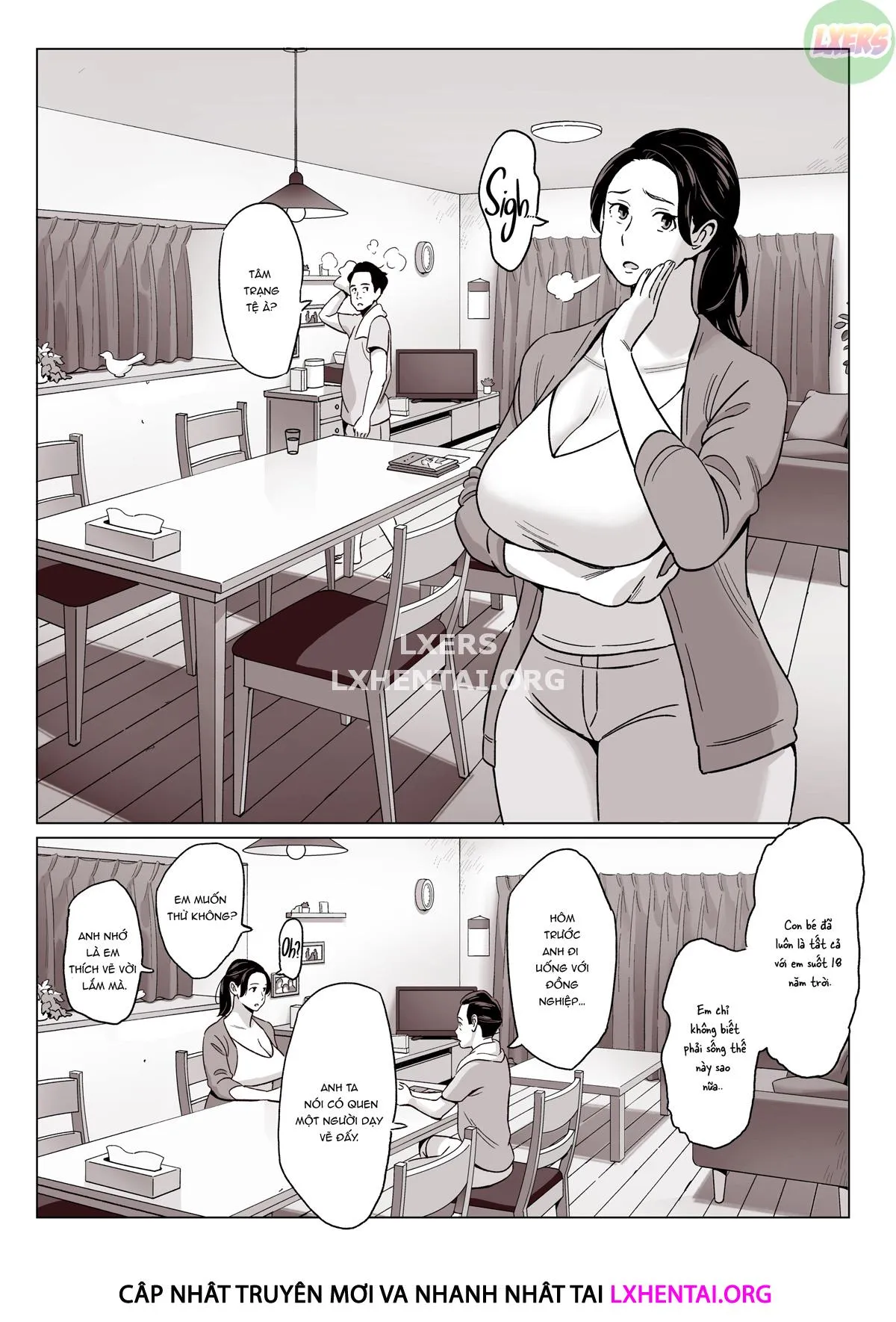 HentaiVN.net - Ảnh 7 - Bakunyuu Oyako O Kakushidori Shita Kekka… - Oneshot