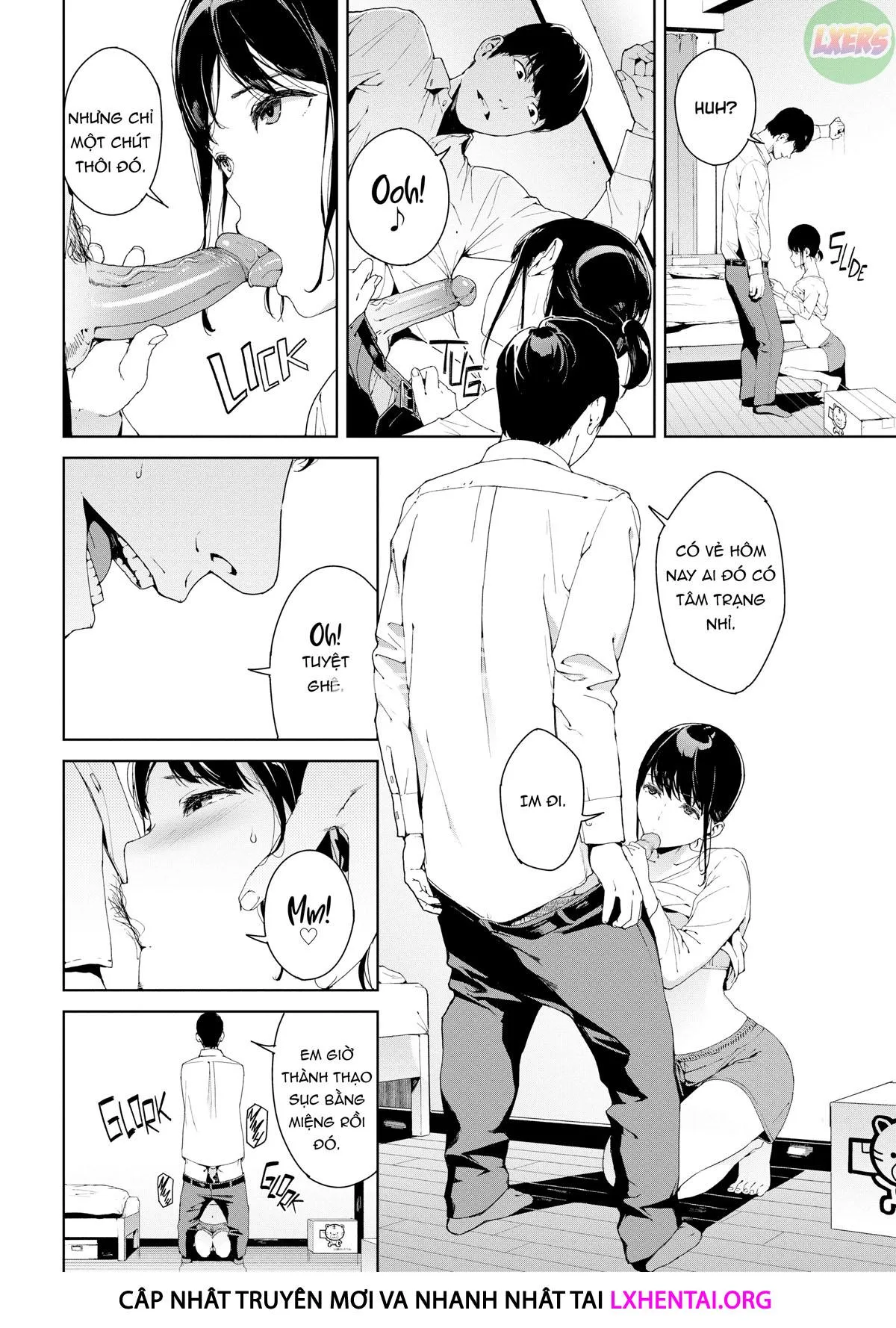 HentaiVN.net - Ảnh 10 - Viewer Discretion Advised 2: Forbidden Desires [Neighbor; Box; Inexplicable Feeling; The Girl by the Window] - Chap 1 - Neighbor