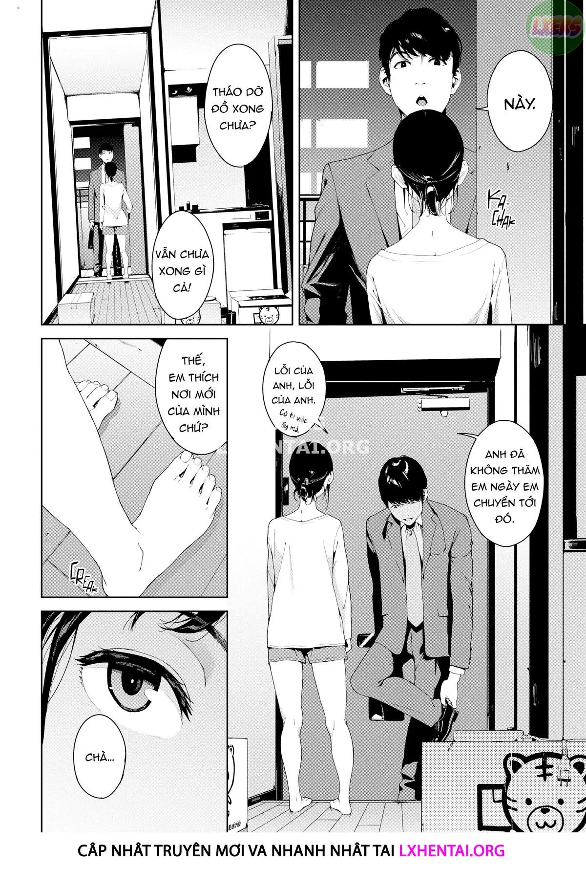 HentaiVN.net - Ảnh 6 - Viewer Discretion Advised 2: Forbidden Desires [Neighbor; Box; Inexplicable Feeling; The Girl by the Window] - Chap 1 - Neighbor