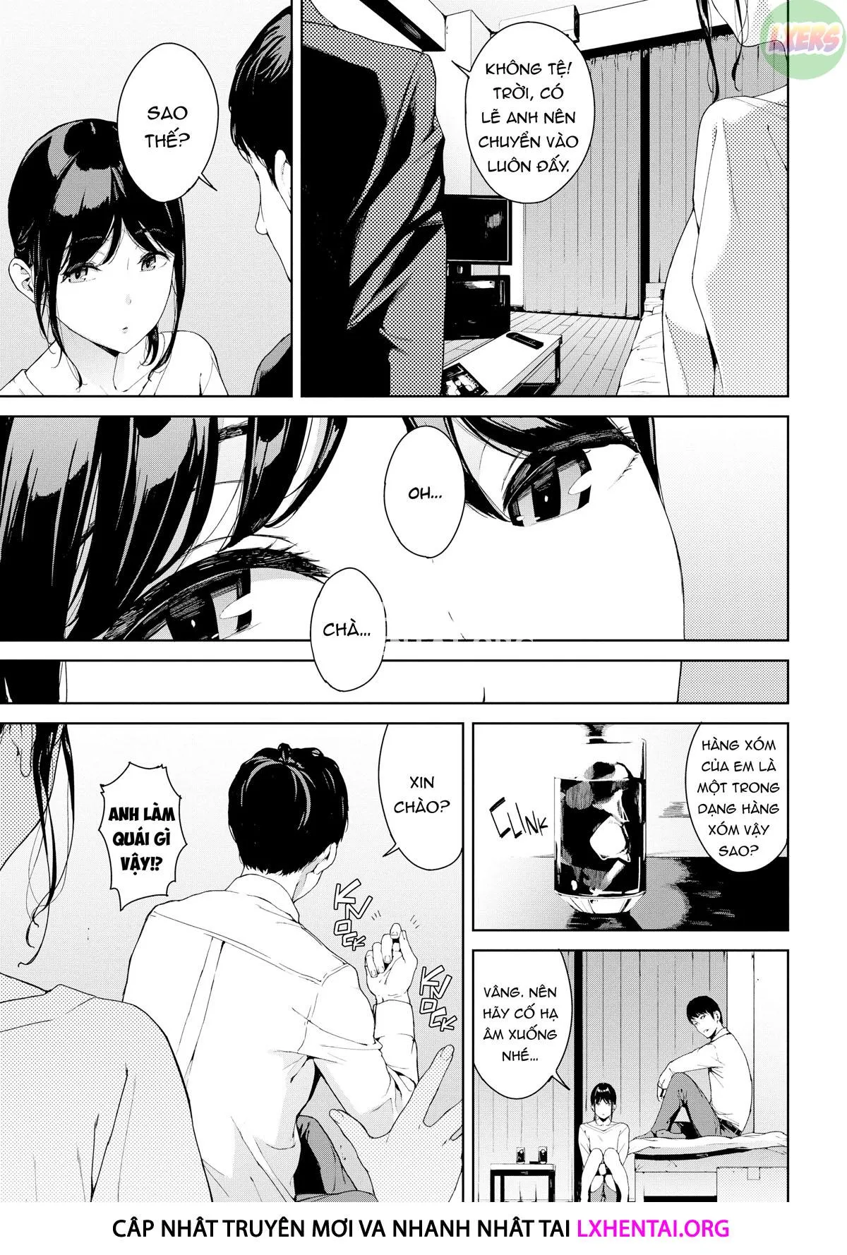 HentaiVN.net - Ảnh 7 - Viewer Discretion Advised 2: Forbidden Desires [Neighbor; Box; Inexplicable Feeling; The Girl by the Window] - Chap 1 - Neighbor