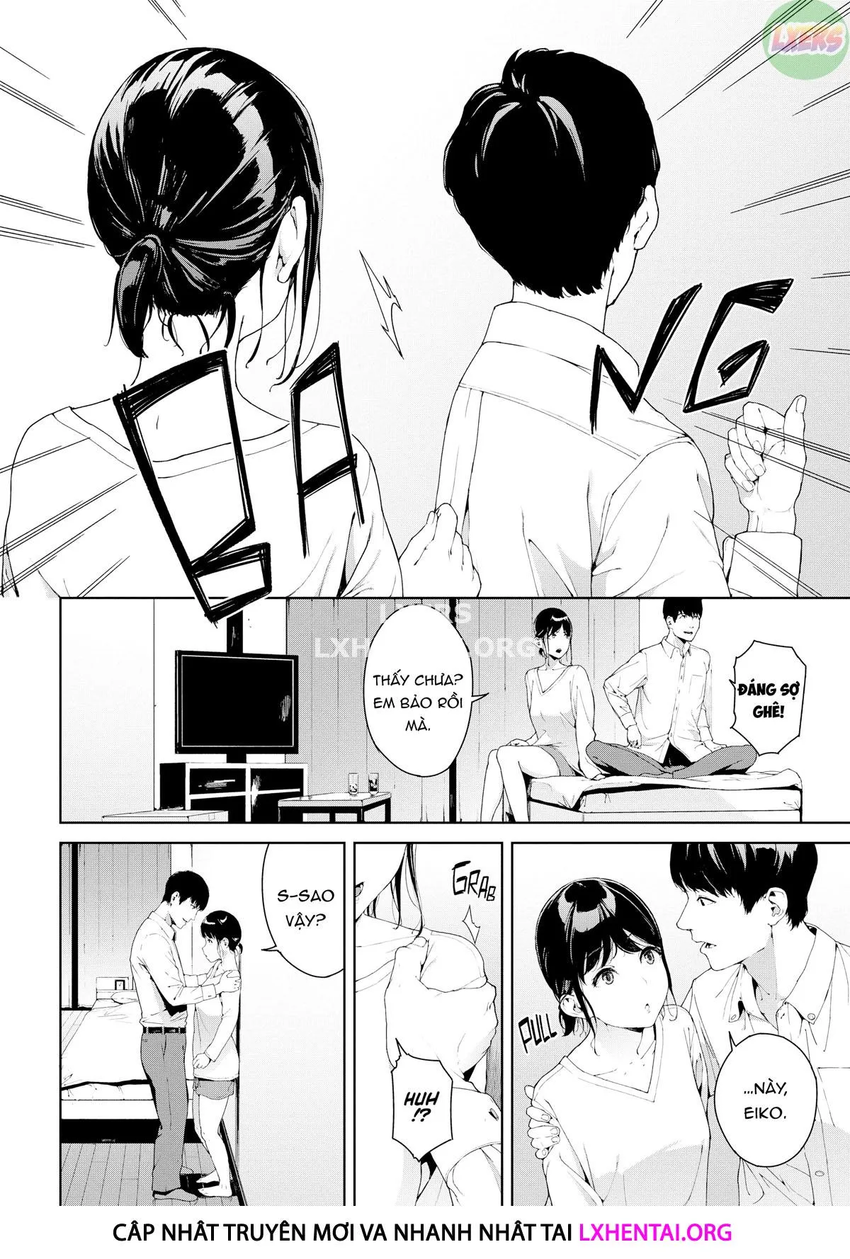HentaiVN.net - Ảnh 8 - Viewer Discretion Advised 2: Forbidden Desires [Neighbor; Box; Inexplicable Feeling; The Girl by the Window] - Chap 1 - Neighbor