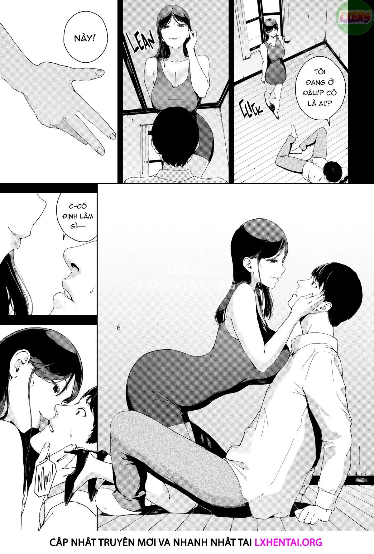 HentaiVN.net - Ảnh 8 - Viewer Discretion Advised 2: Forbidden Desires [Neighbor; Box; Inexplicable Feeling; The Girl by the Window] - Chap 4 - The Girl by the Window