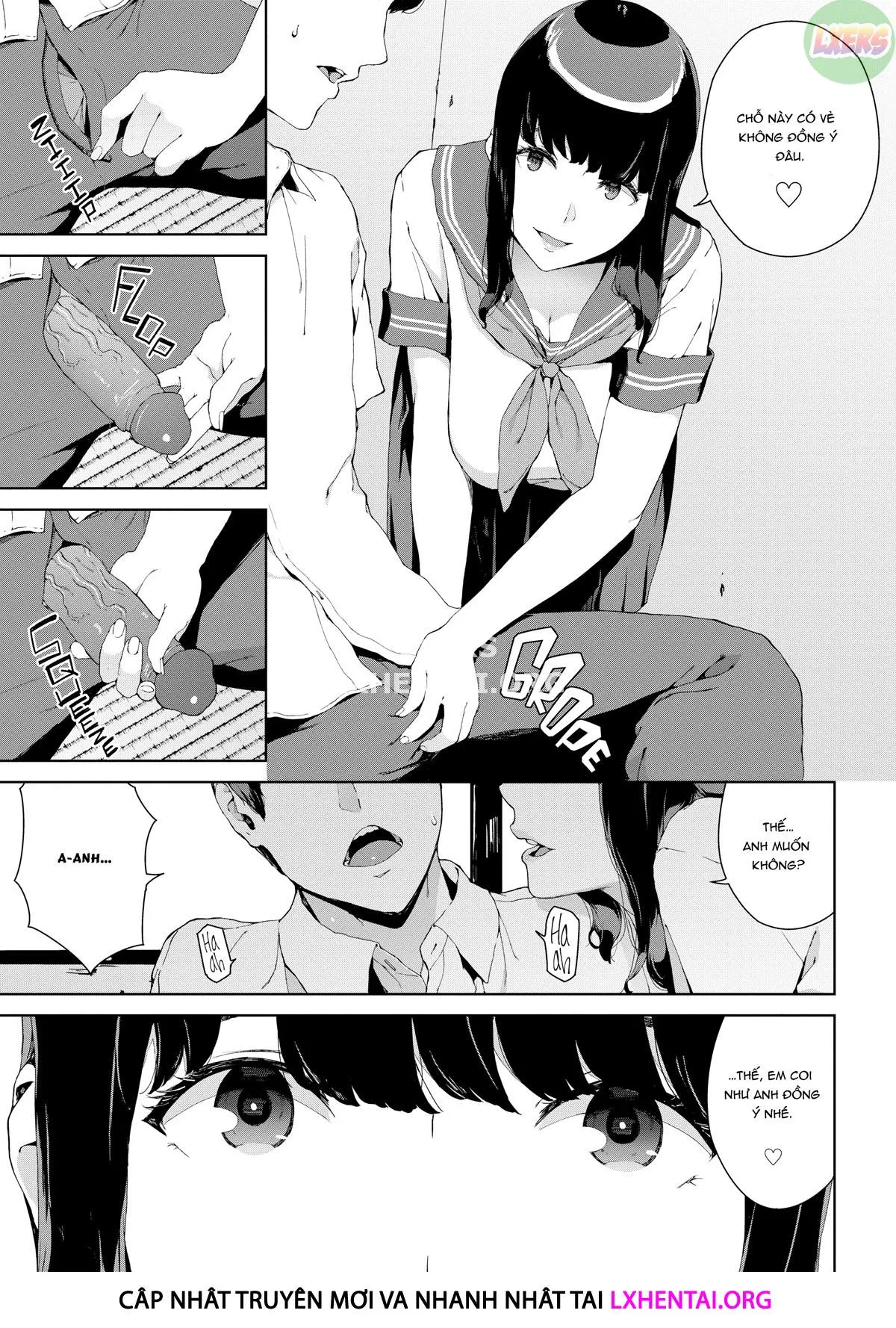 HentaiVN.net - Ảnh 16 - Viewer Discretion Advised 2: Forbidden Desires [Neighbor; Box; Inexplicable Feeling; The Girl by the Window] - Chap 5 - Voyeurism