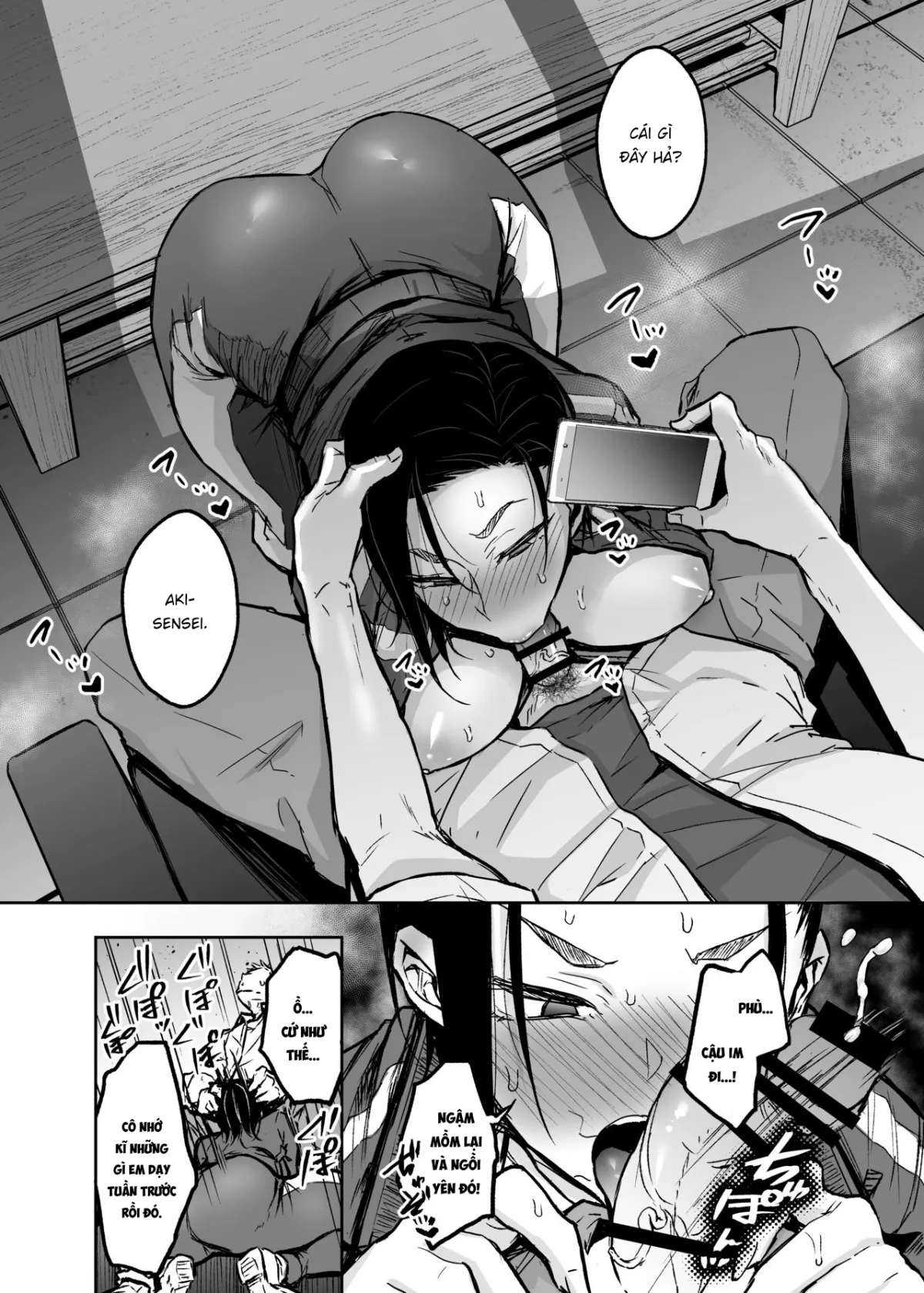 HentaiVN.net - Ảnh 10 - Hitozuma Taiiku Kyoushi Haitoku Koubi no Sono Saki ni [Before married PE teacher indulges in immoral sexual relation] - Chap 0