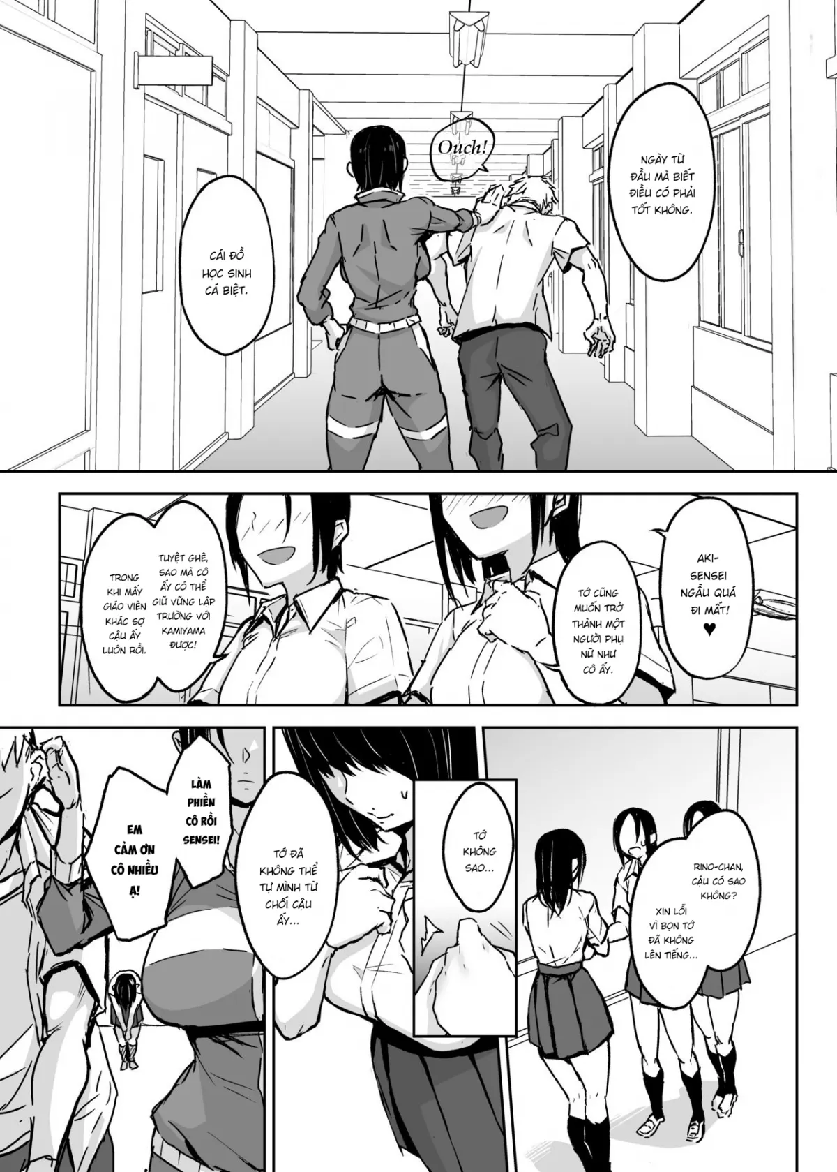 HentaiVN.net - Ảnh 7 - Hitozuma Taiiku Kyoushi Haitoku Koubi no Sono Saki ni [Before married PE teacher indulges in immoral sexual relation] - Chap 0