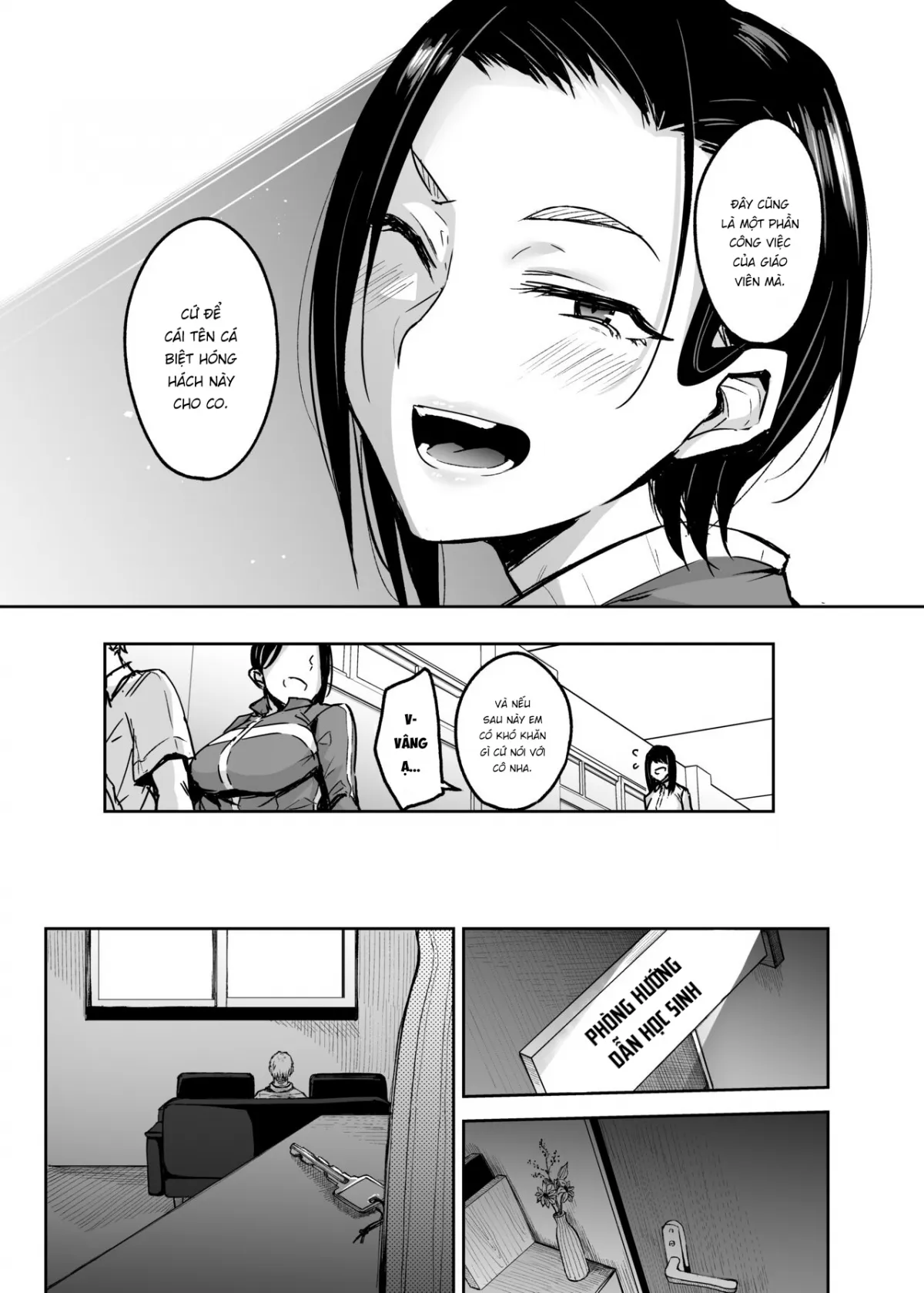 HentaiVN.net - Ảnh 8 - Hitozuma Taiiku Kyoushi Haitoku Koubi no Sono Saki ni [Before married PE teacher indulges in immoral sexual relation] - Chap 0