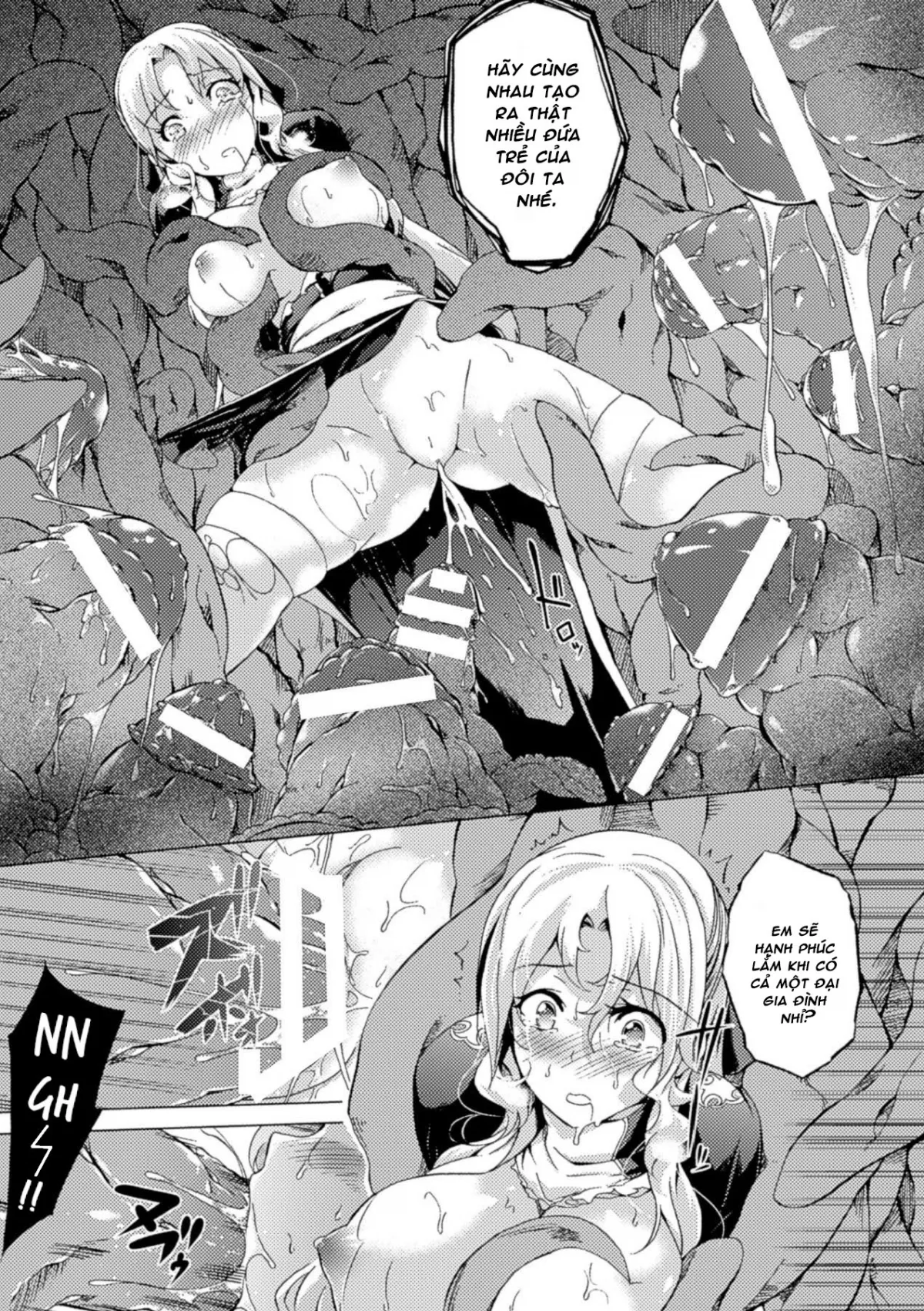 HentaiVN.net - Ảnh 19 - Mori ni Shizumu Seija [森にしずむ聖者 (苗床にされた少女たちの異種姦交配記録 Vol.2)] - Oneshot