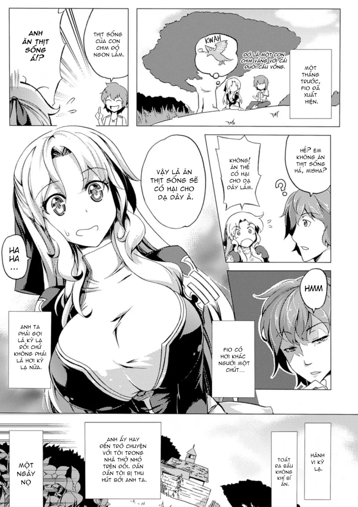 HentaiVN.net - Ảnh 3 - Mori ni Shizumu Seija [森にしずむ聖者 (苗床にされた少女たちの異種姦交配記録 Vol.2)] - Oneshot