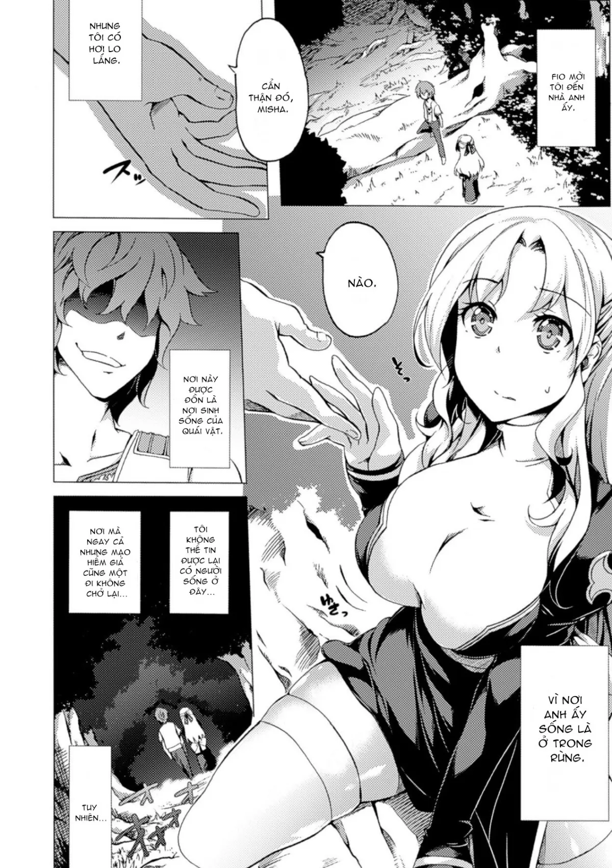 HentaiVN.net - Ảnh 4 - Mori ni Shizumu Seija [森にしずむ聖者 (苗床にされた少女たちの異種姦交配記録 Vol.2)] - Oneshot