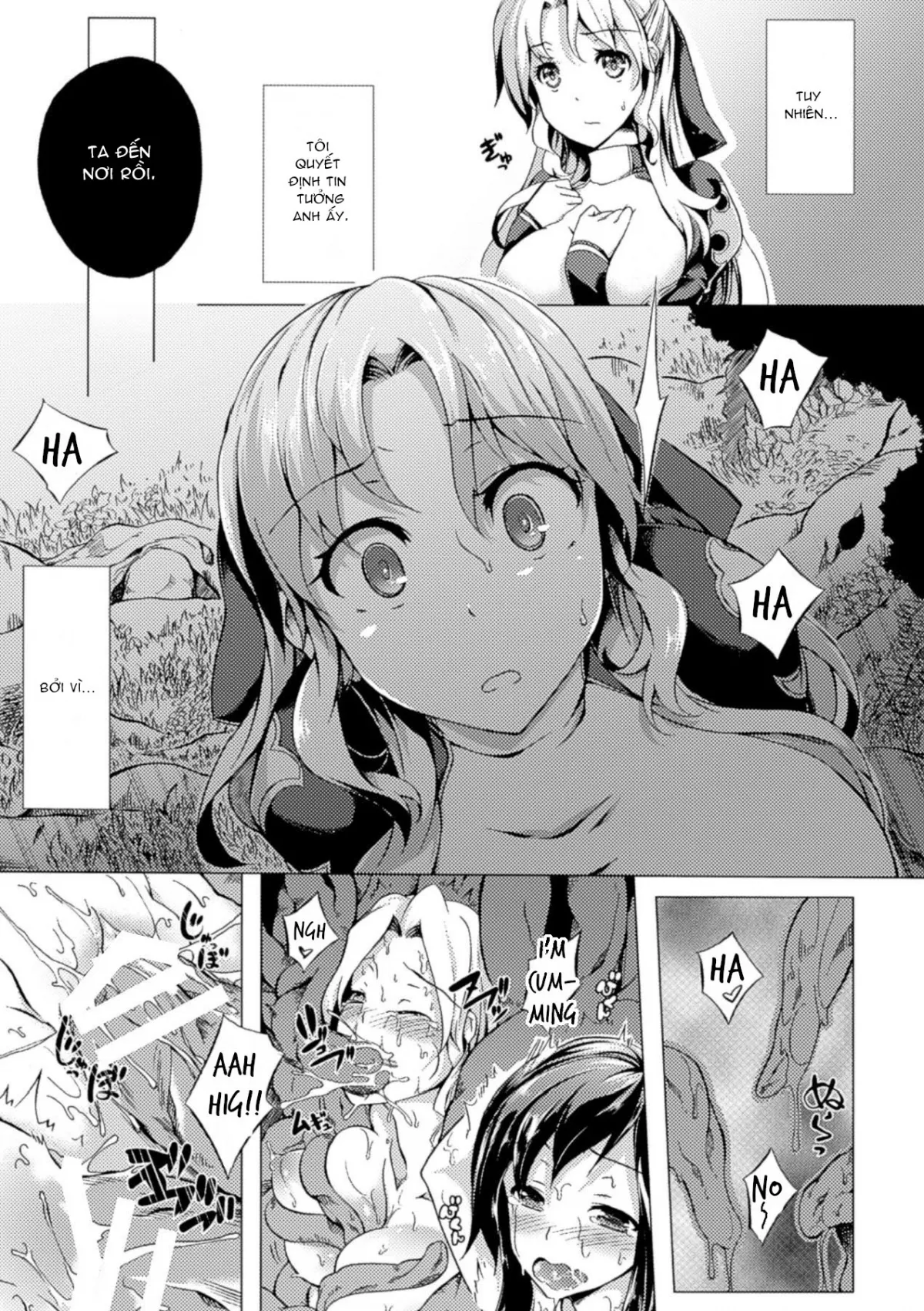 HentaiVN.net - Ảnh 5 - Mori ni Shizumu Seija [森にしずむ聖者 (苗床にされた少女たちの異種姦交配記録 Vol.2)] - Oneshot