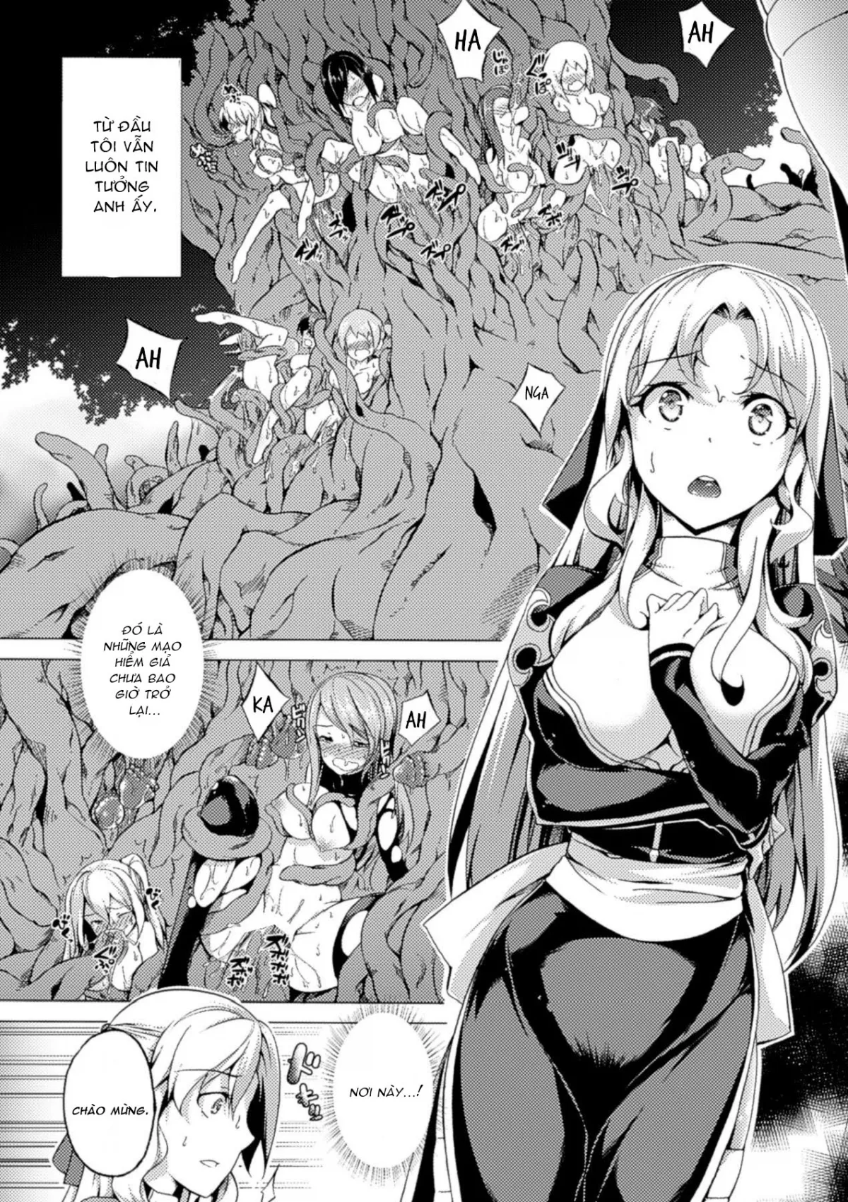 HentaiVN.net - Ảnh 6 - Mori ni Shizumu Seija [森にしずむ聖者 (苗床にされた少女たちの異種姦交配記録 Vol.2)] - Oneshot