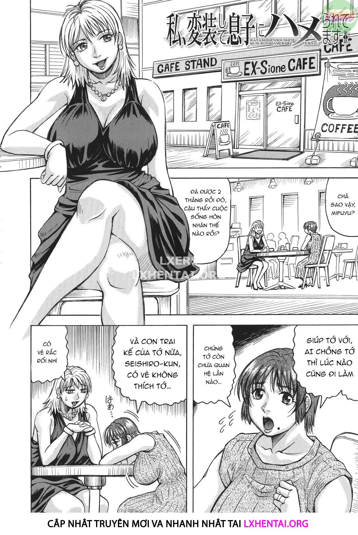 HentaiVN.net - Ảnh 9 - Boku No Namahame Mama - Chap 1