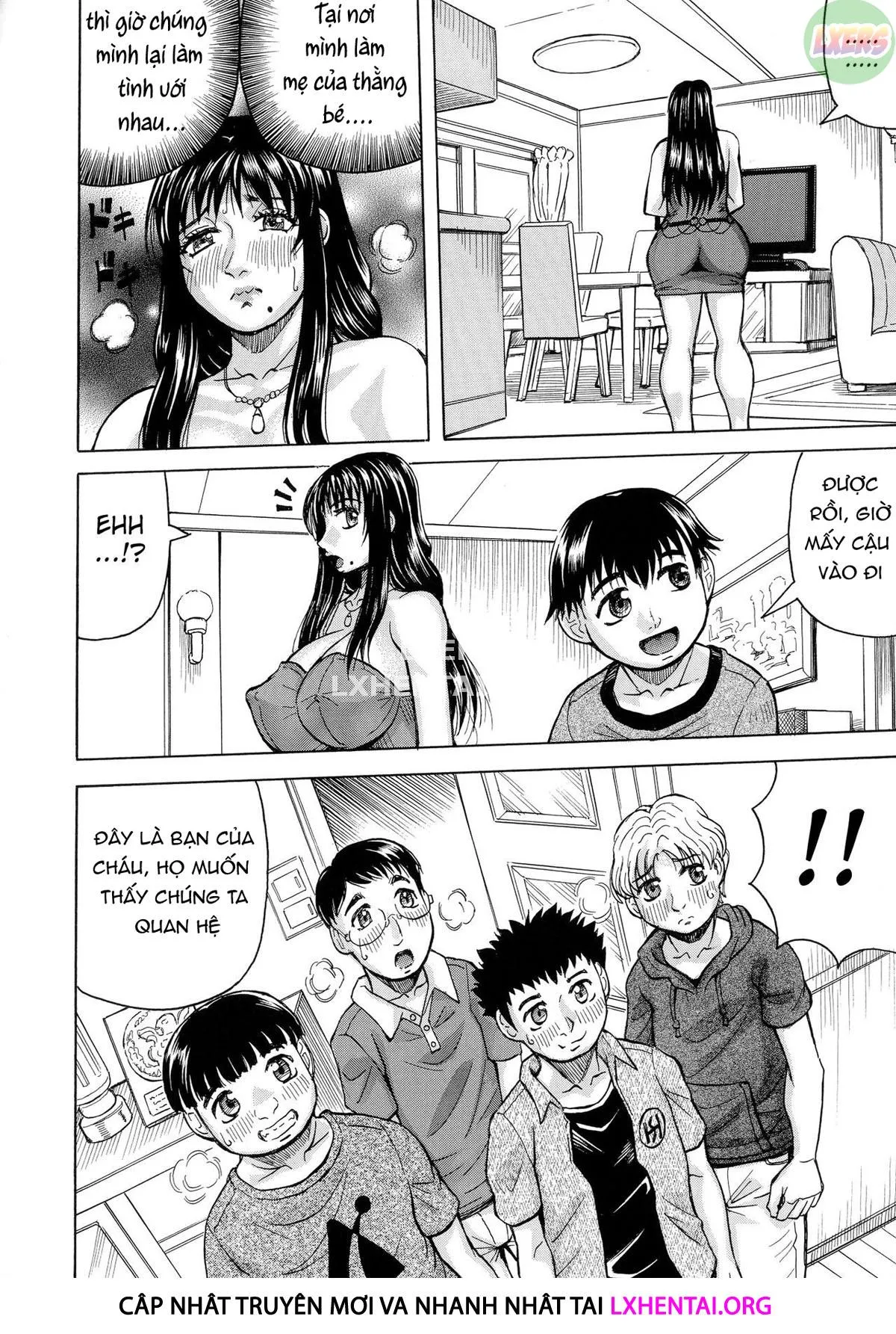 HentaiVN.net - Ảnh 12 - Boku No Namahame Mama - Chap 2