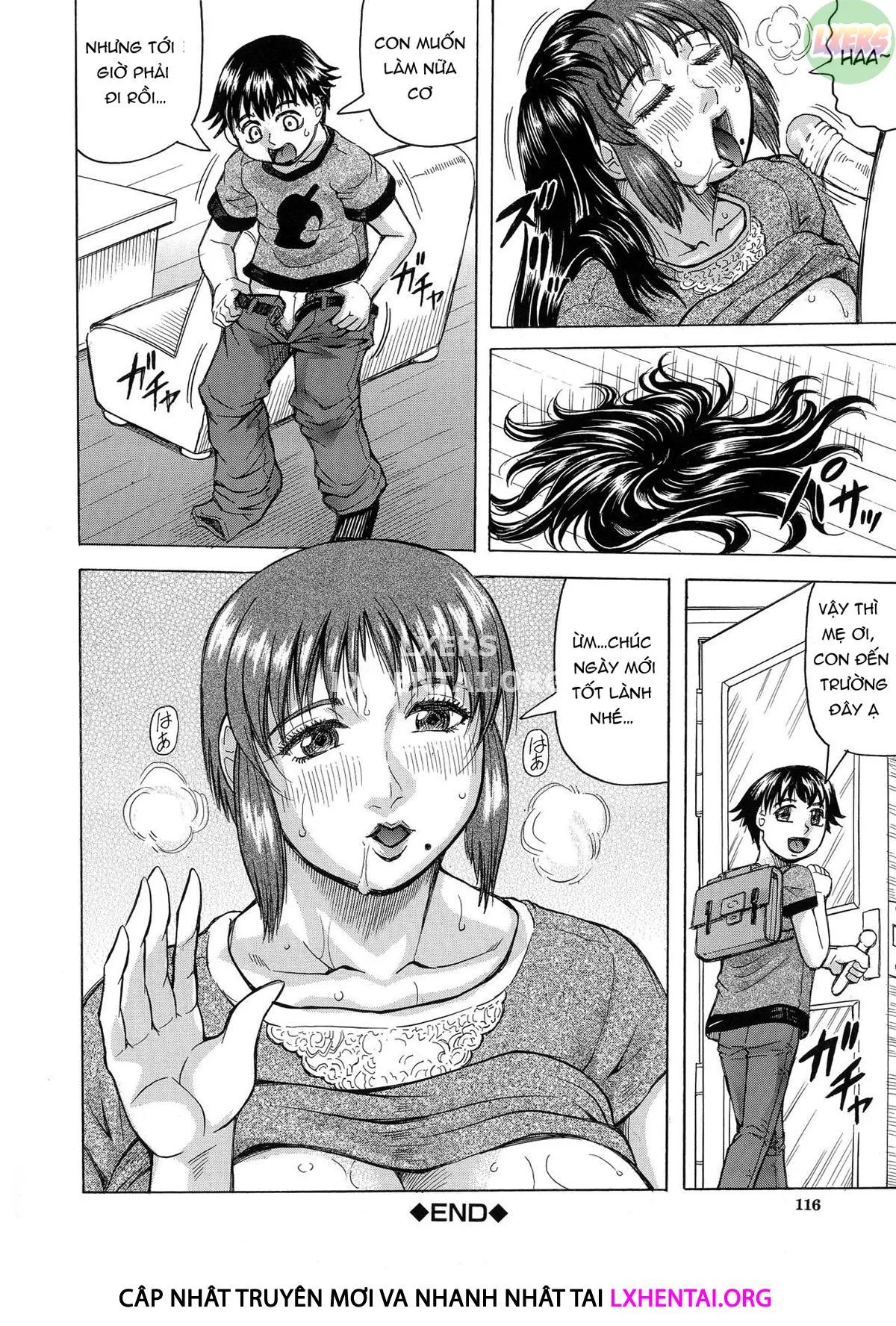 HentaiVN.net - Ảnh 36 - Boku No Namahame Mama - Chap 3