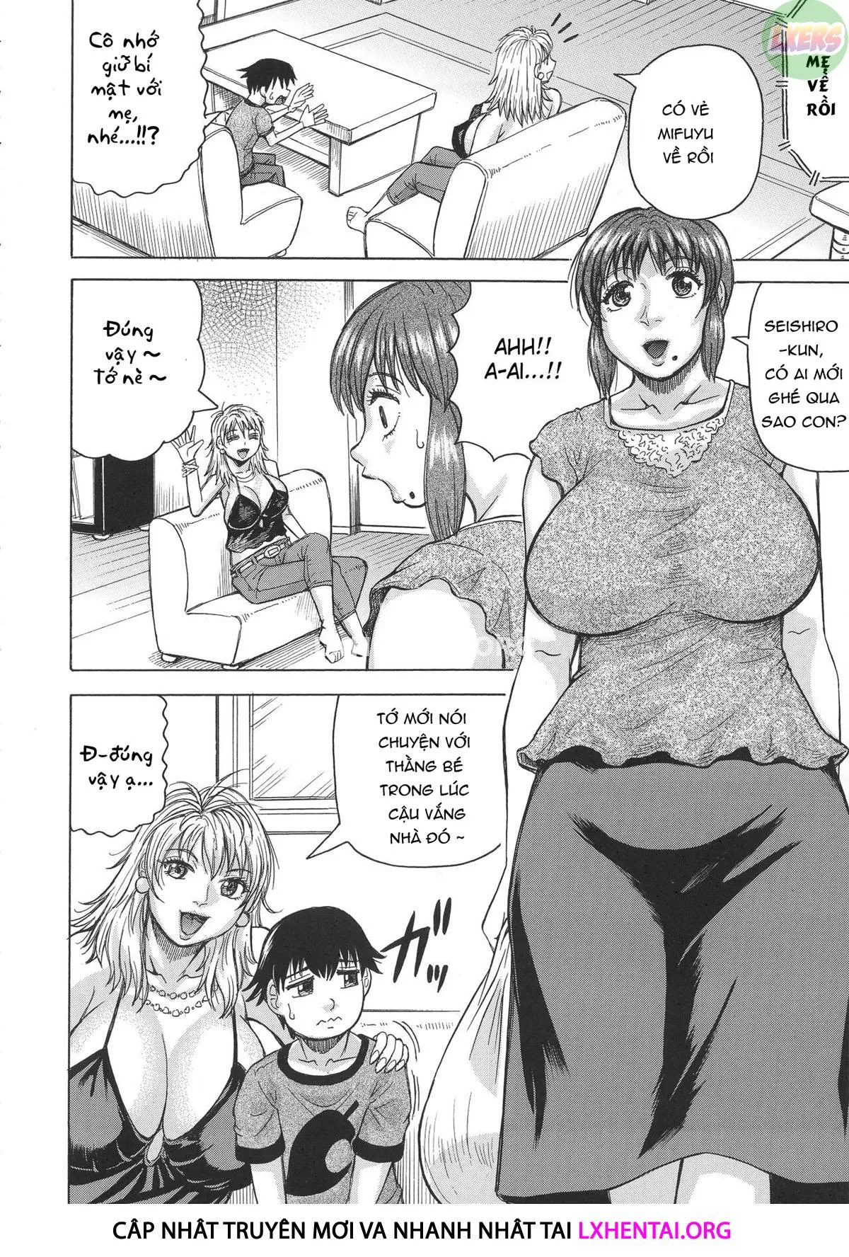HentaiVN.net - Ảnh 8 - Boku No Namahame Mama - Chap 3