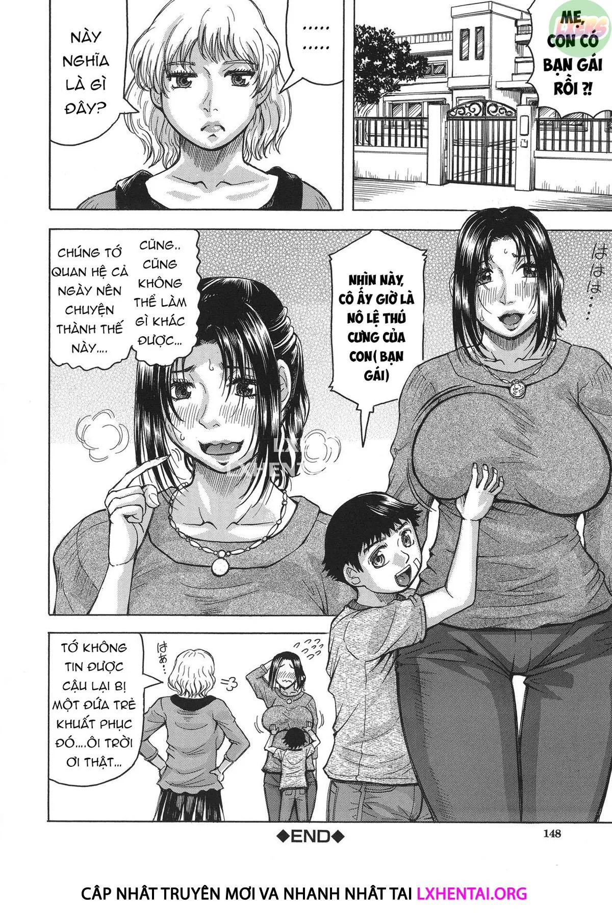 HentaiVN.net - Ảnh 33 - Boku No Namahame Mama - Chap 4