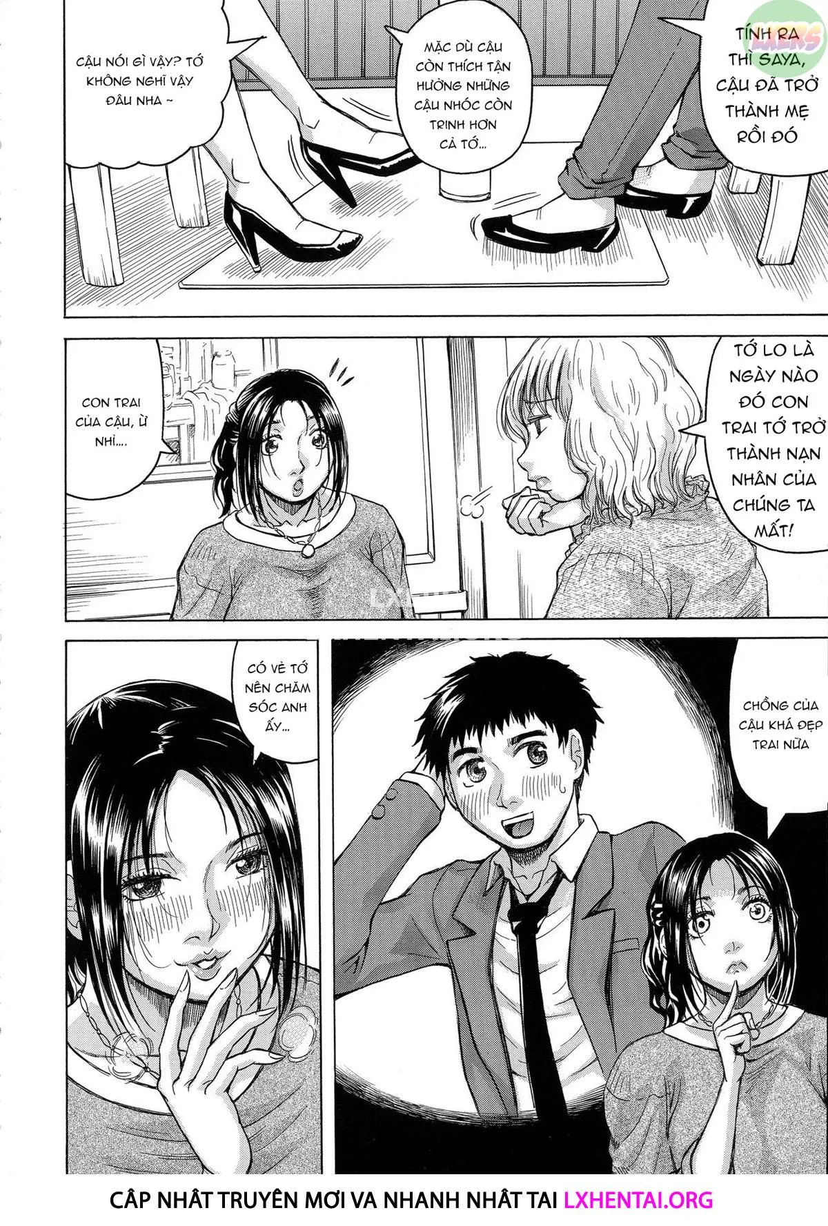 HentaiVN.net - Ảnh 6 - Boku No Namahame Mama - Chap 4
