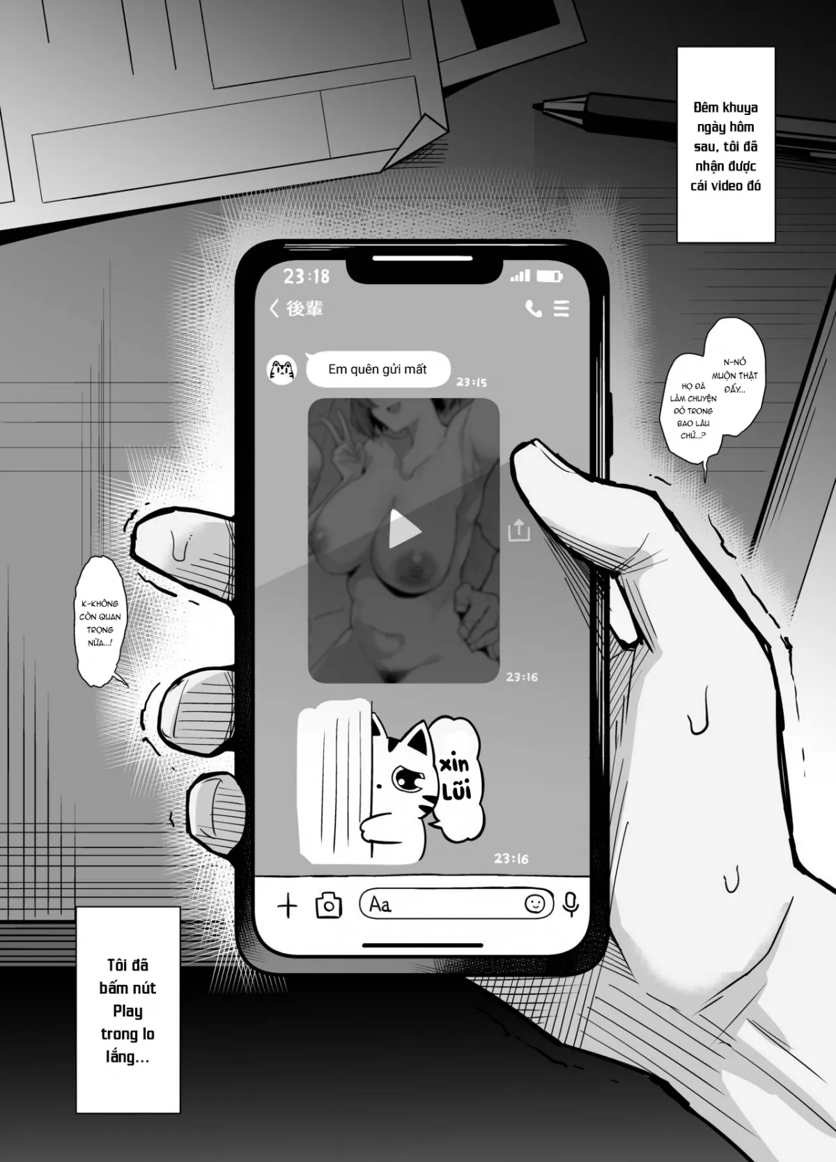 HentaiVN.net - Ảnh 4 - Gyaru Chukai Netorase [Cuckoldry Mediator Gyaru] - Oneshot