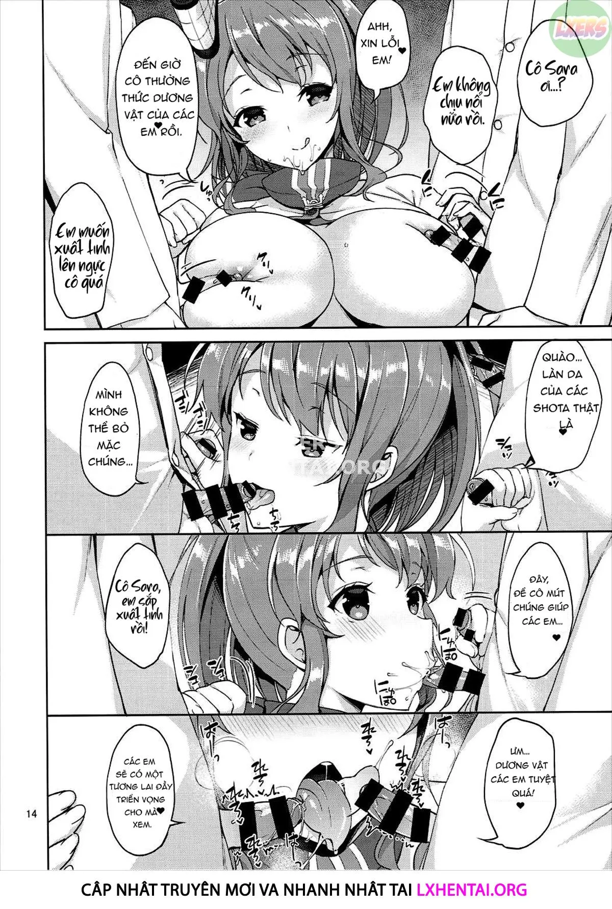 HentaiVN.net - Ảnh 16 - Saratoga-San Ga Shota Shikan Ni Oshieru Seikyouiku - Oneshot