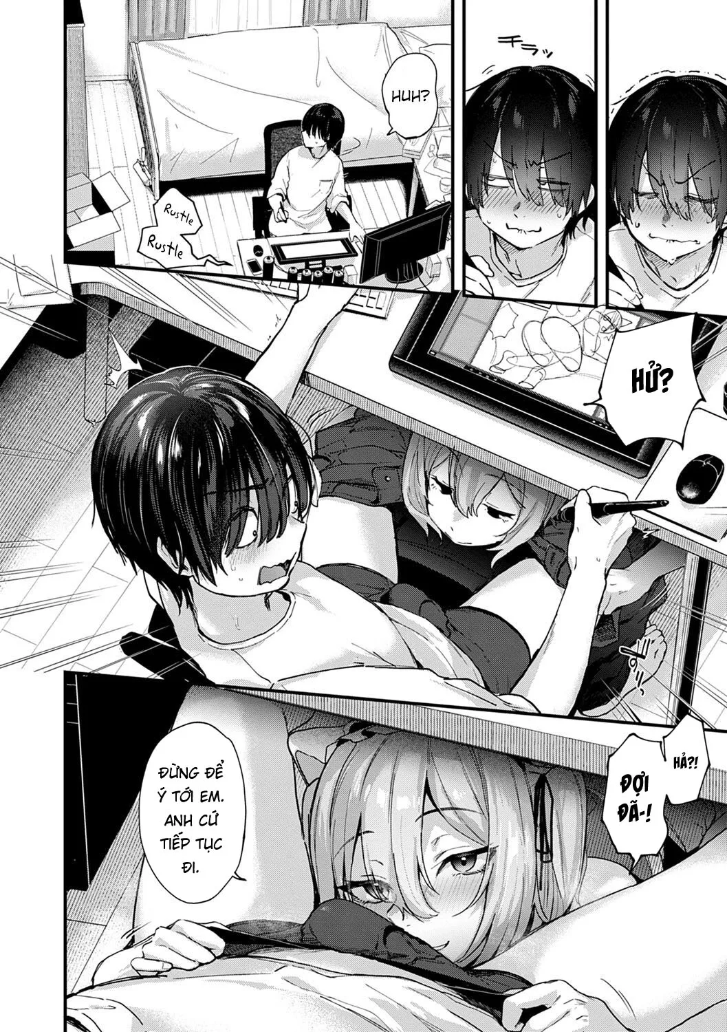 HentaiVN.net - Ảnh 7 - Do Doujin Artists Dream Of Cosplayer Girlfriends? [Doujin Sakka Wa Reiya Kanojo No Yume Wo Miruka] - Oneshot nứng