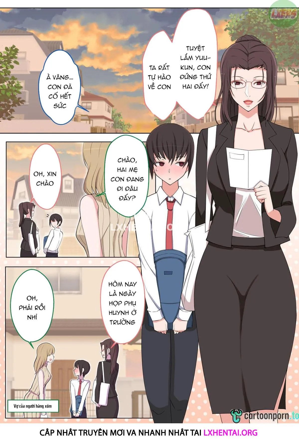 HentaiVN.net - Ảnh 5 - I Want To Be Bullied By My Mom [Mama Ni Ijimeraretai Yowayowa Yuu-Kun] - Oneshot