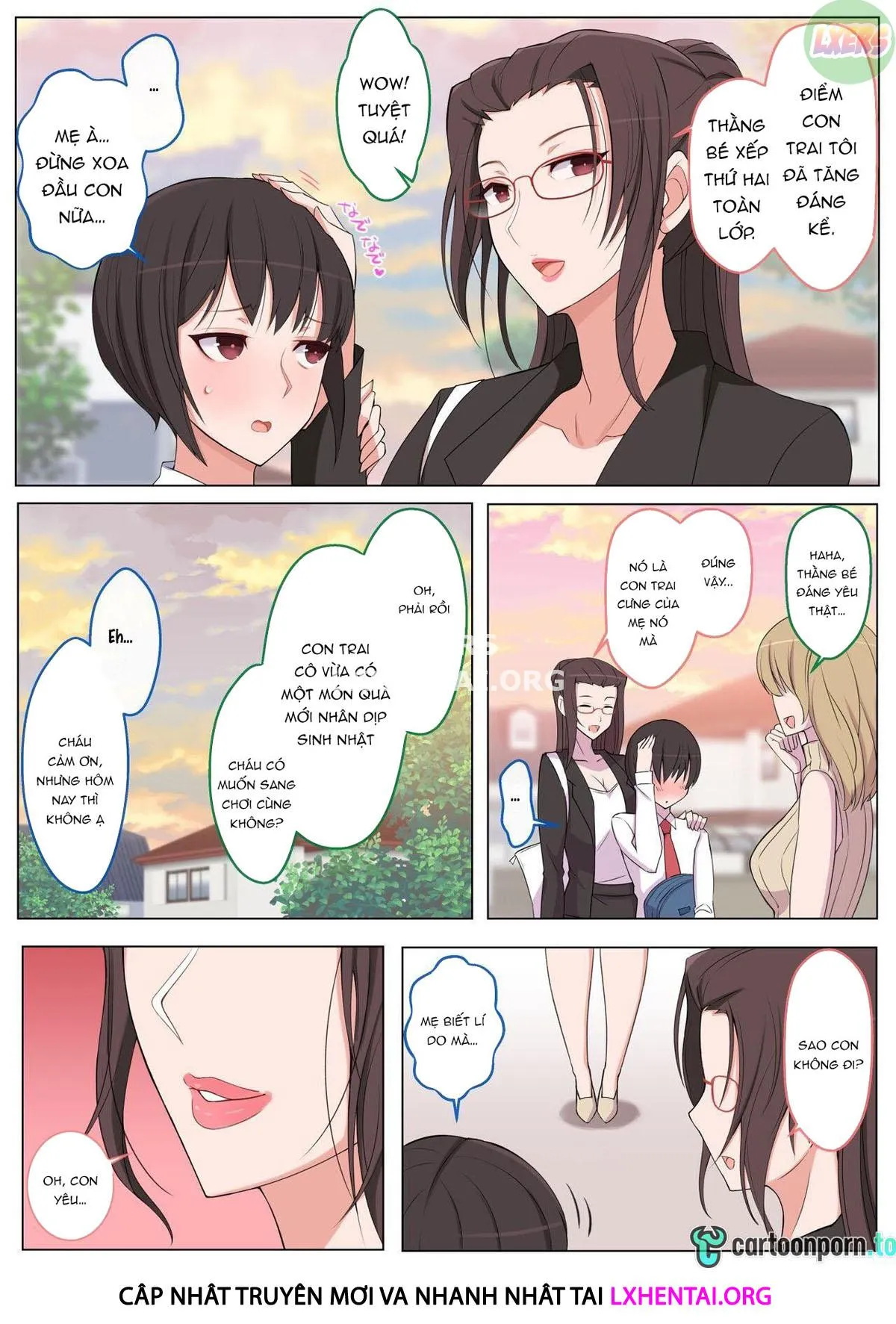 HentaiVN.net - Ảnh 6 - I Want To Be Bullied By My Mom [Mama Ni Ijimeraretai Yowayowa Yuu-Kun] - Oneshot