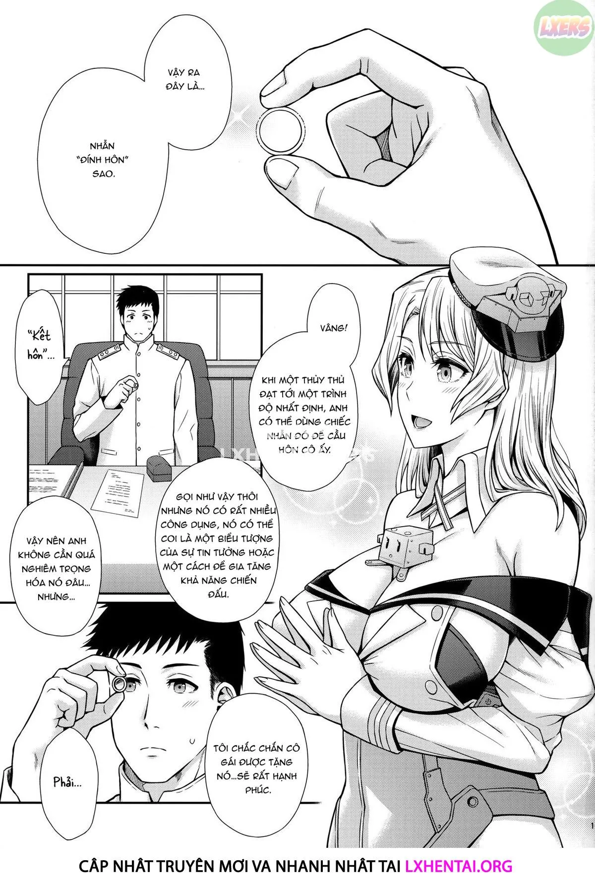 HentaiVN.net - Ảnh 5 - A Story About Tireless Baby-Making Efforts With Houston [Houston-San To Kodzukuri O Ippai Ganbaru Ohanashi.] - Oneshot