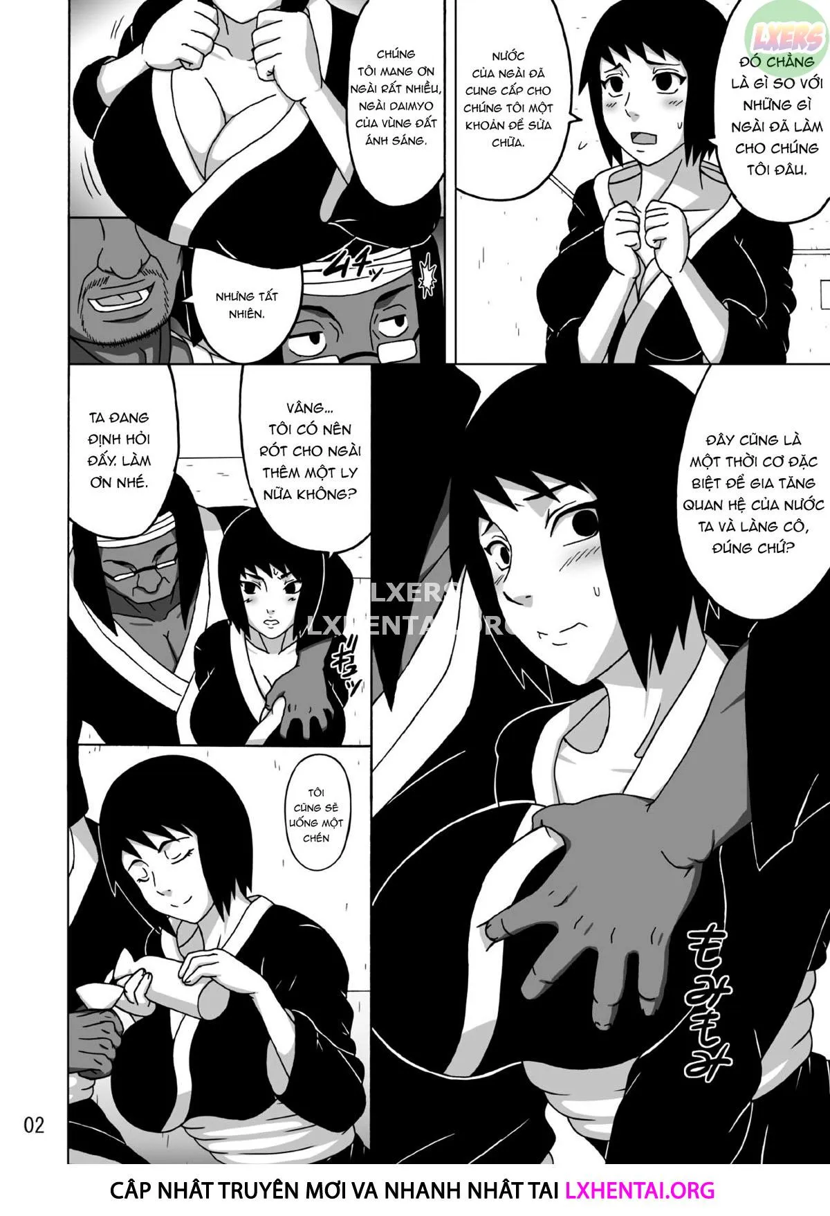 HentaiVN.net - Ảnh 6 - Shizune No Insettai [Shizune's Lewd Reception-Party] - Oneshot